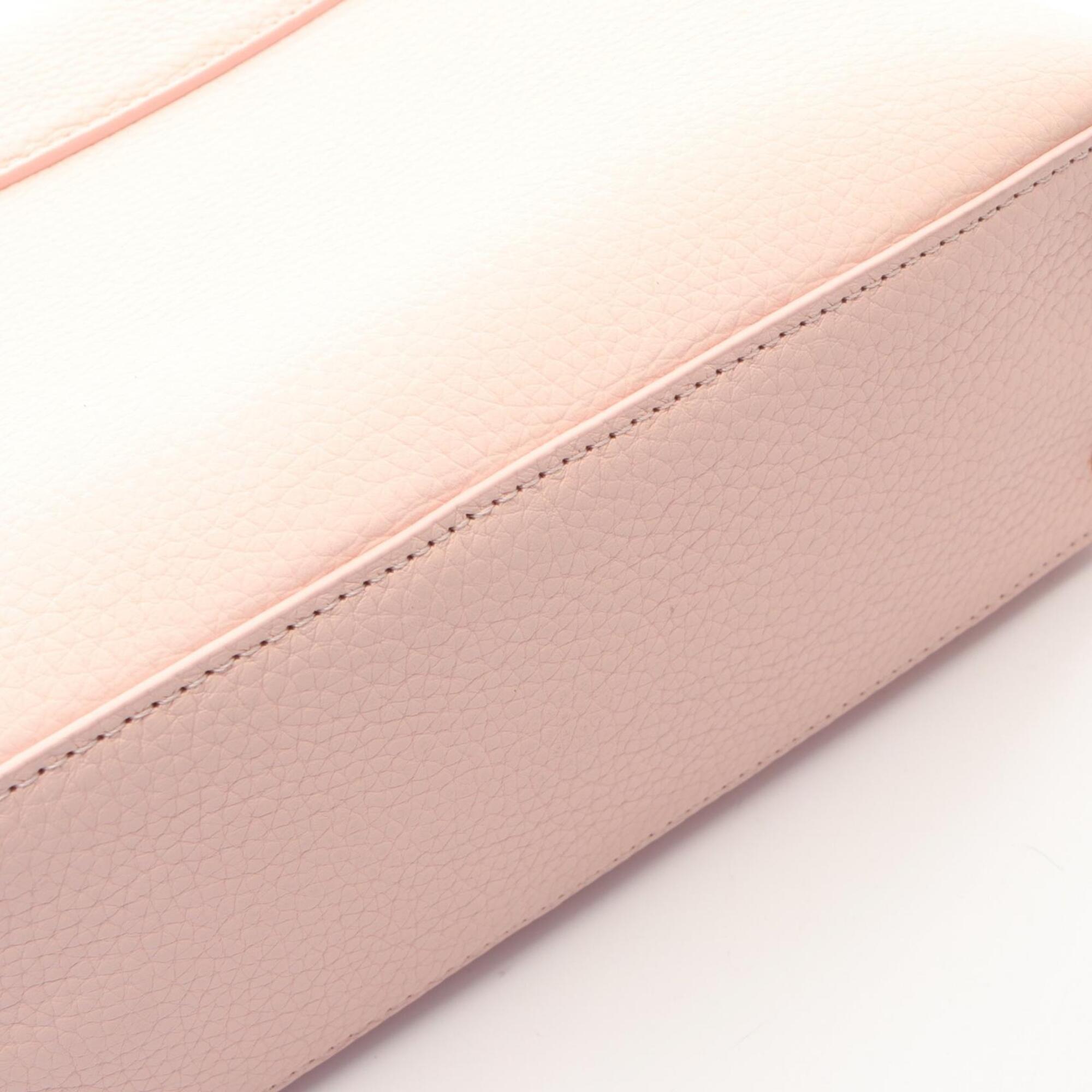Louis Vuitton Pink Leather Handbag (Pre-Owned)