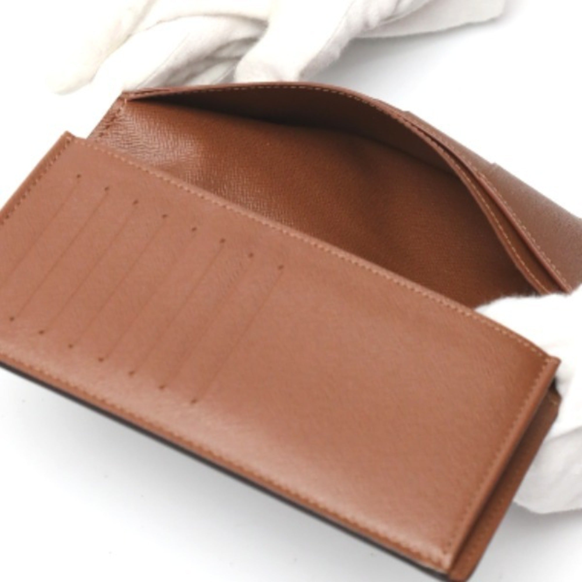 Louis Vuitton Monogram Brown Monogram Long Wallet (Bi-Fold) (Pre-Owned)
