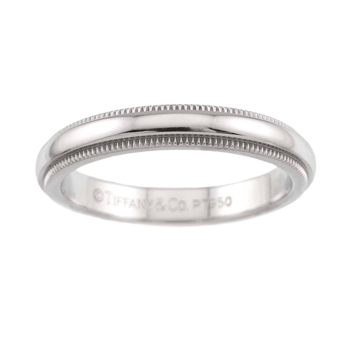 Tiffany Platinum 950 Band Ring (Pre-Owned)