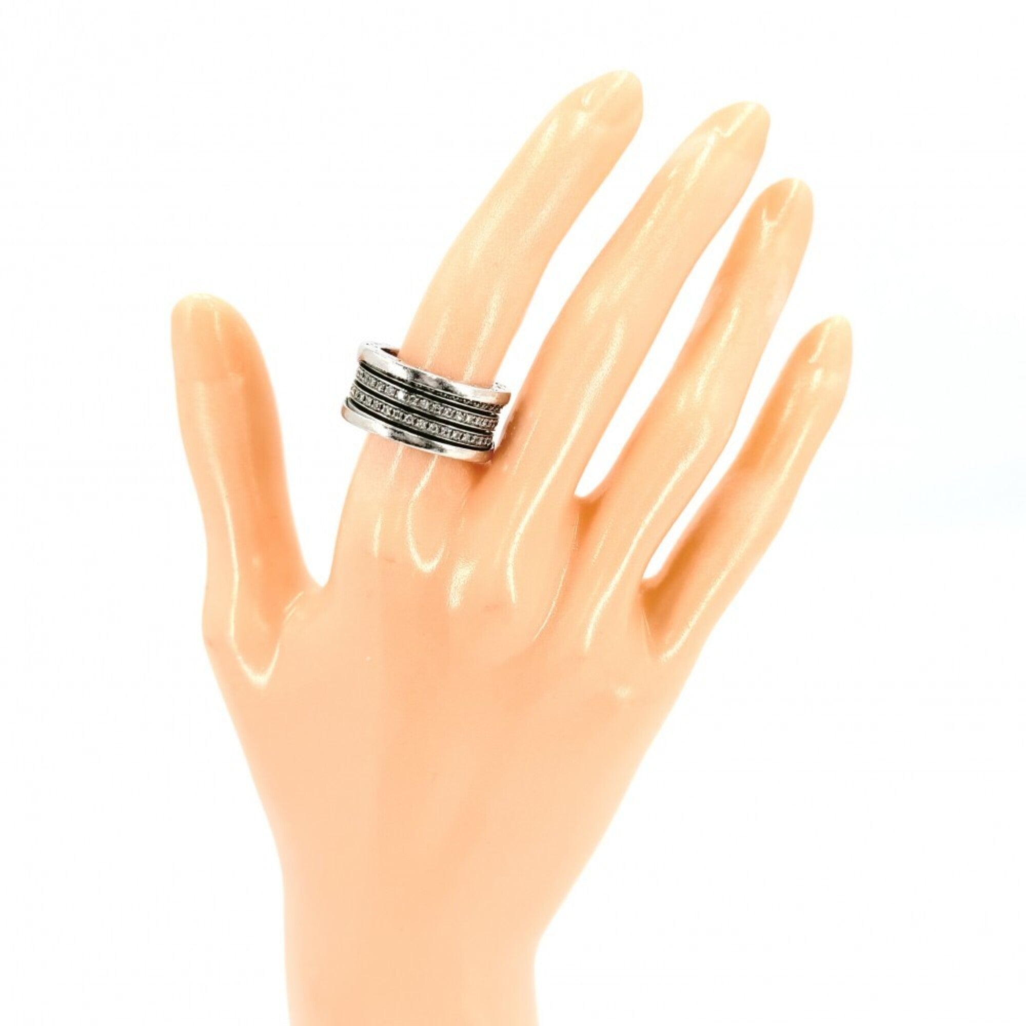 Bvlgari White Gold (18K) Band Ring (Pre-Owned)