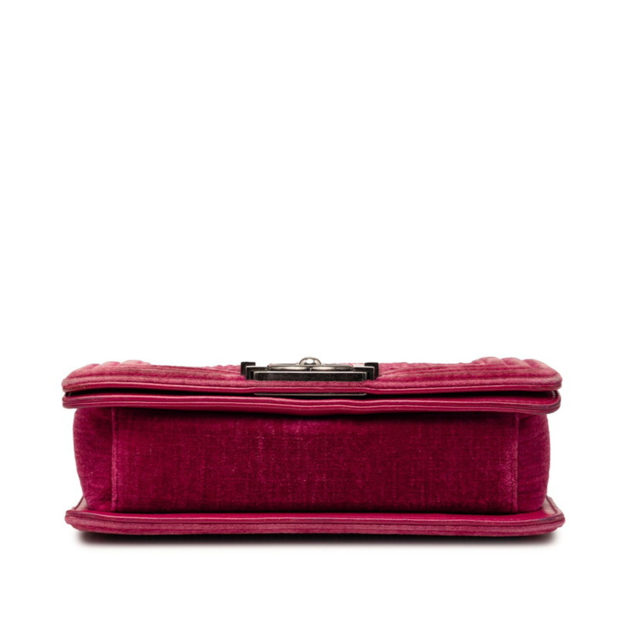 Chanel Boy Chanel Pink Leather Shoulder Bag (Pre-Owned)
