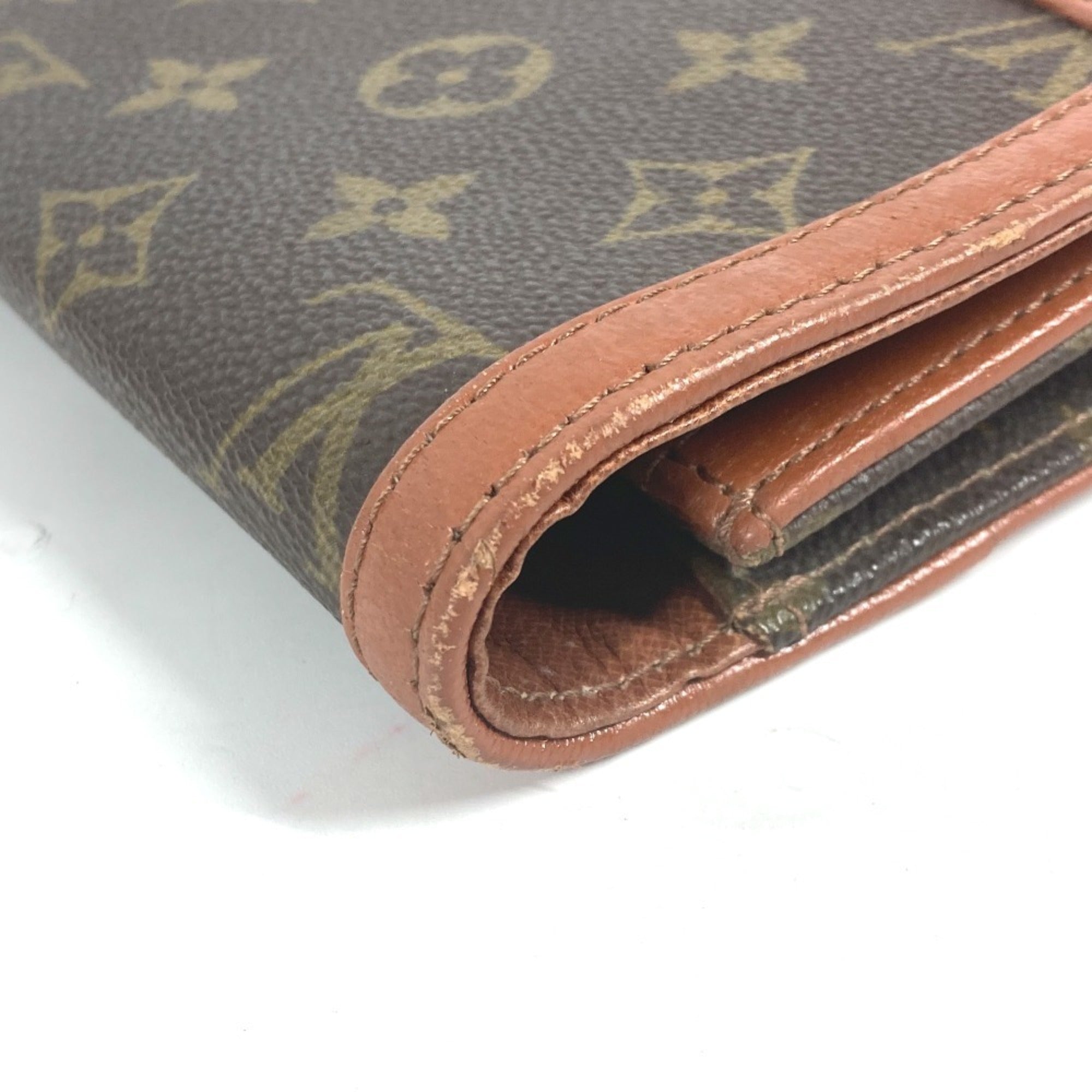 Louis Vuitton Brown Monogram Monogram Clutch Bag Pochette Pouch (Pre-Owned)