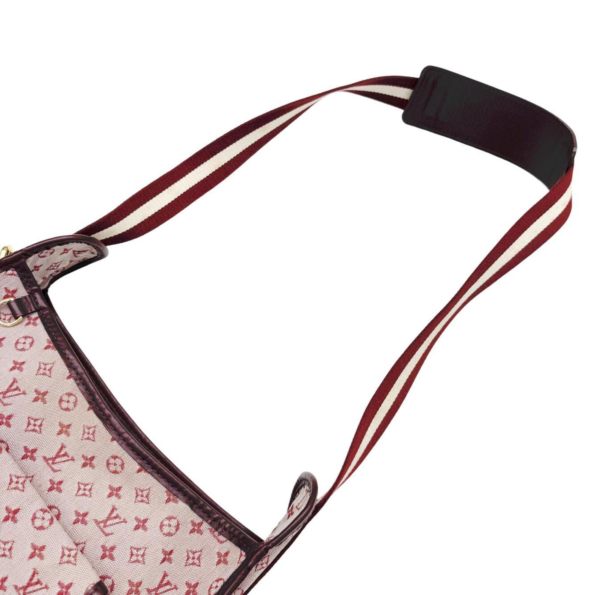 Louis Vuitton Cerise Canvas Leather Shoulder Bag (Pre-Owned)