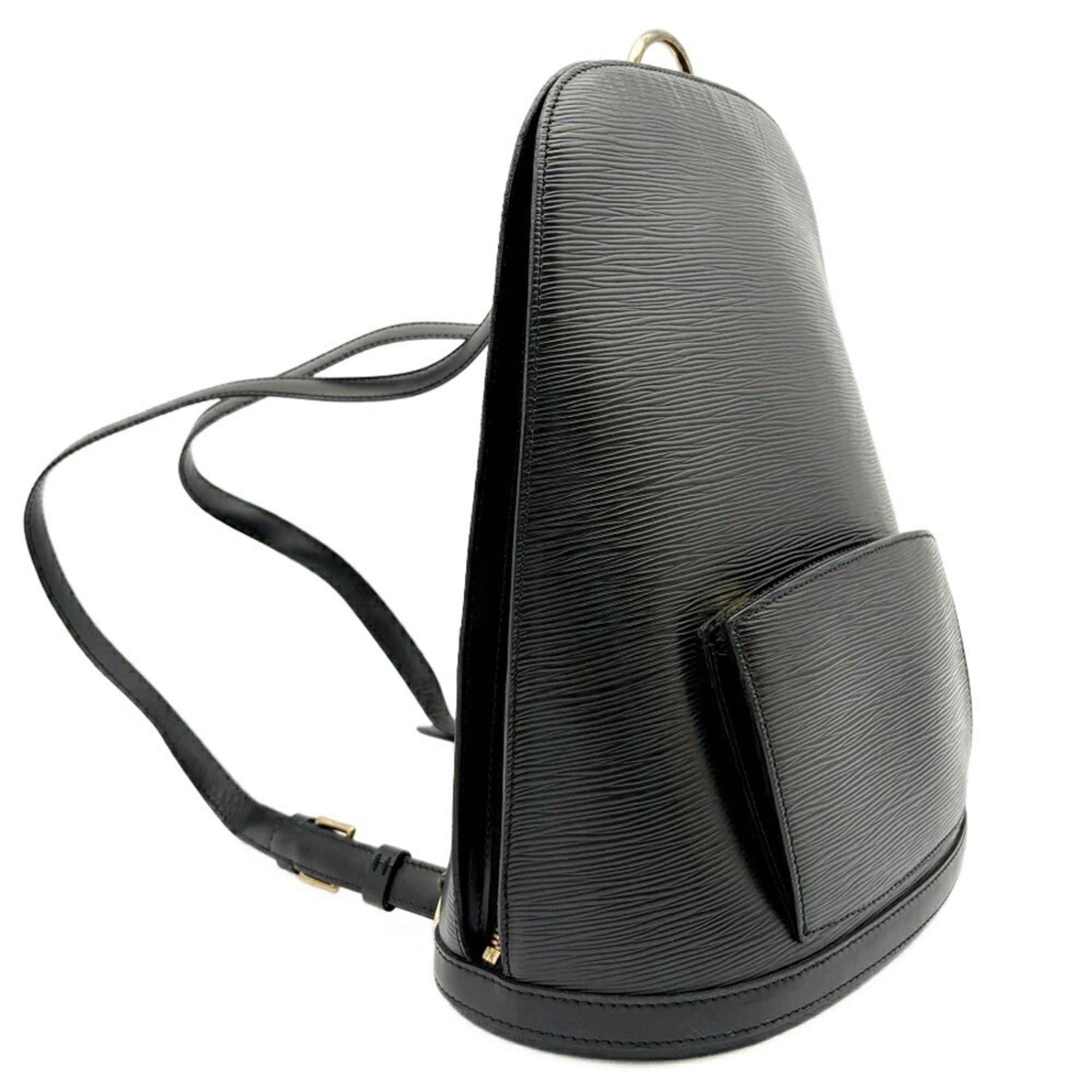 Louis Vuitton Noir Epi Leather Backpack (Pre-Owned)