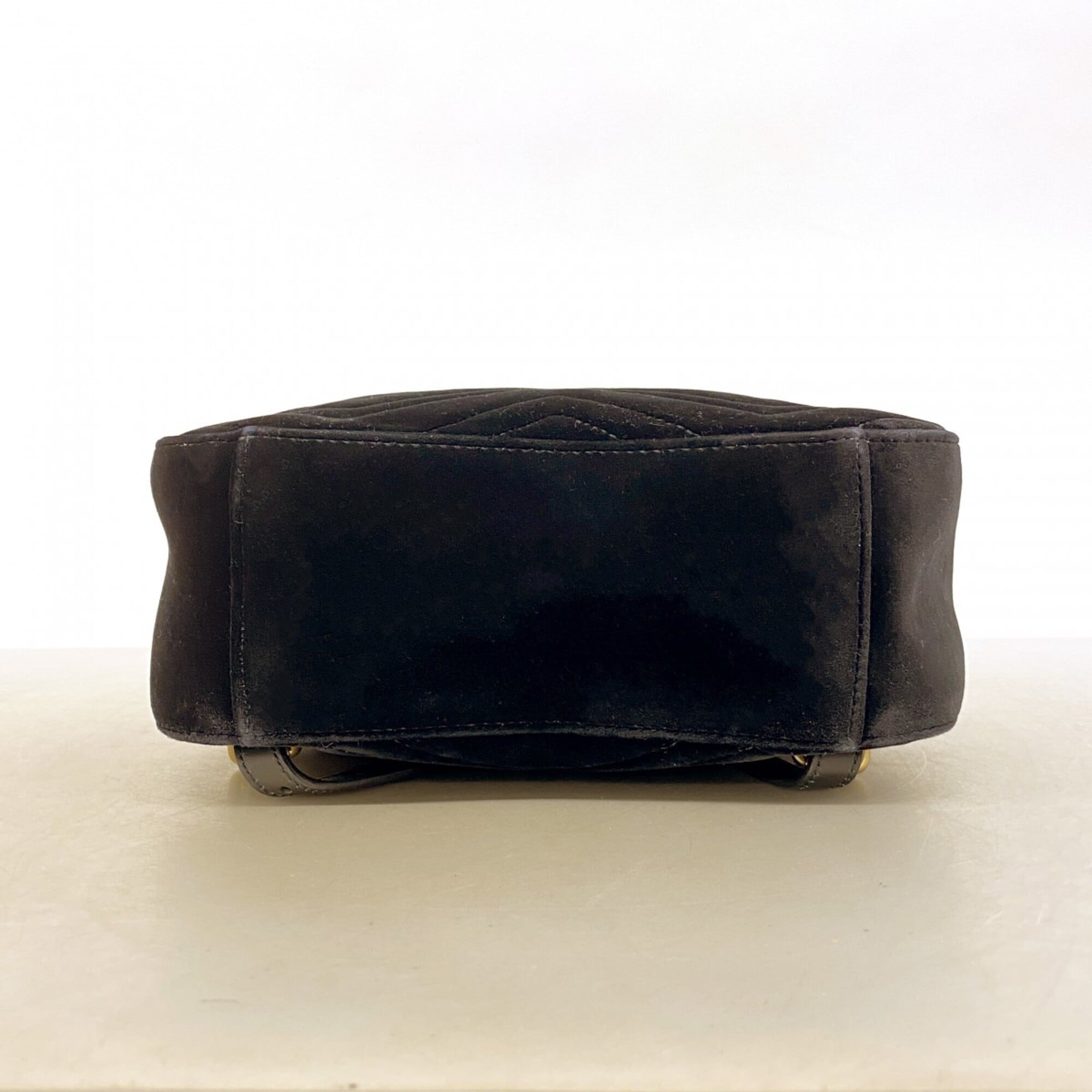 Gucci Black Velvet Backpack (Pre-Owned)