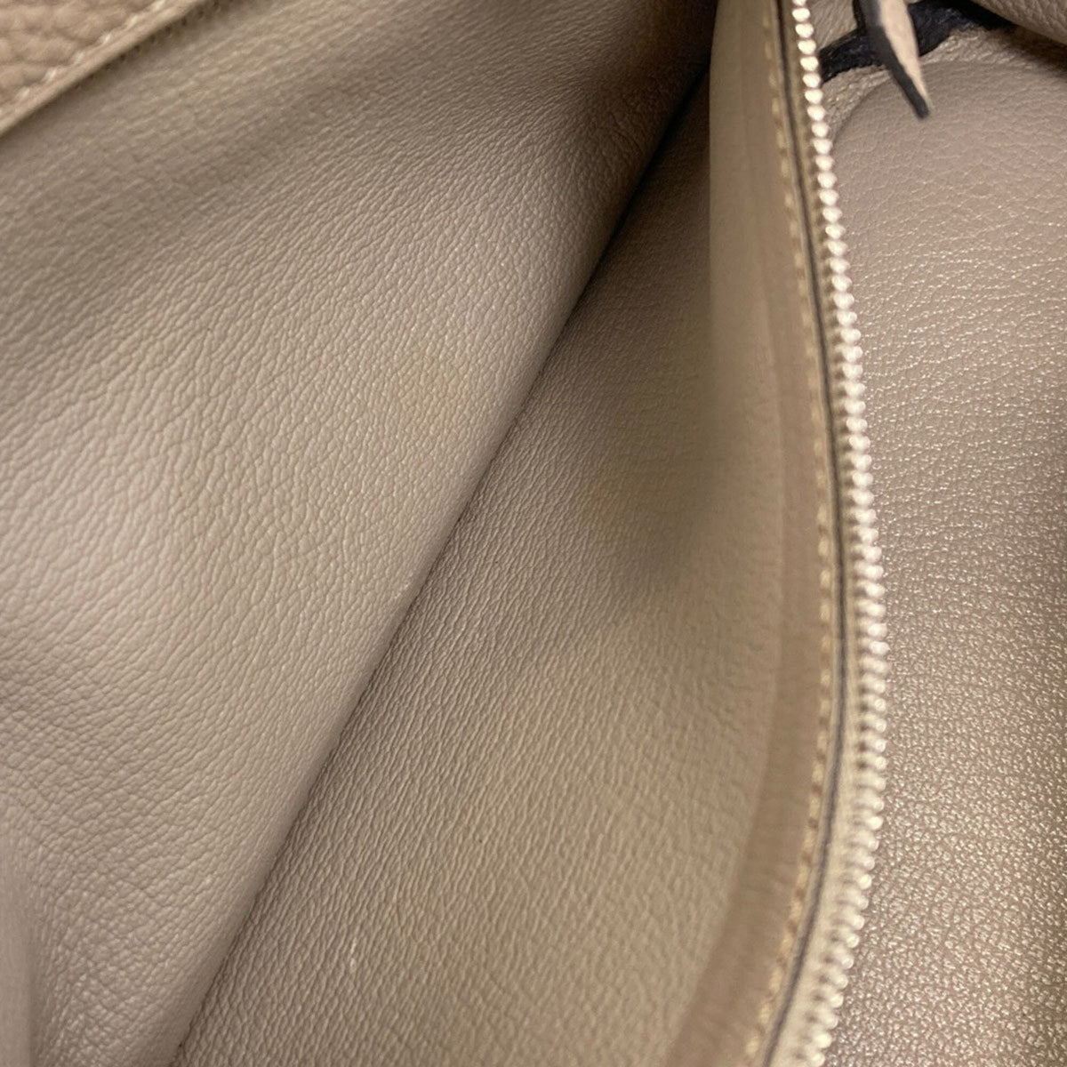 Hermes Beige Togo Leather Handbag (Pre-Owned)