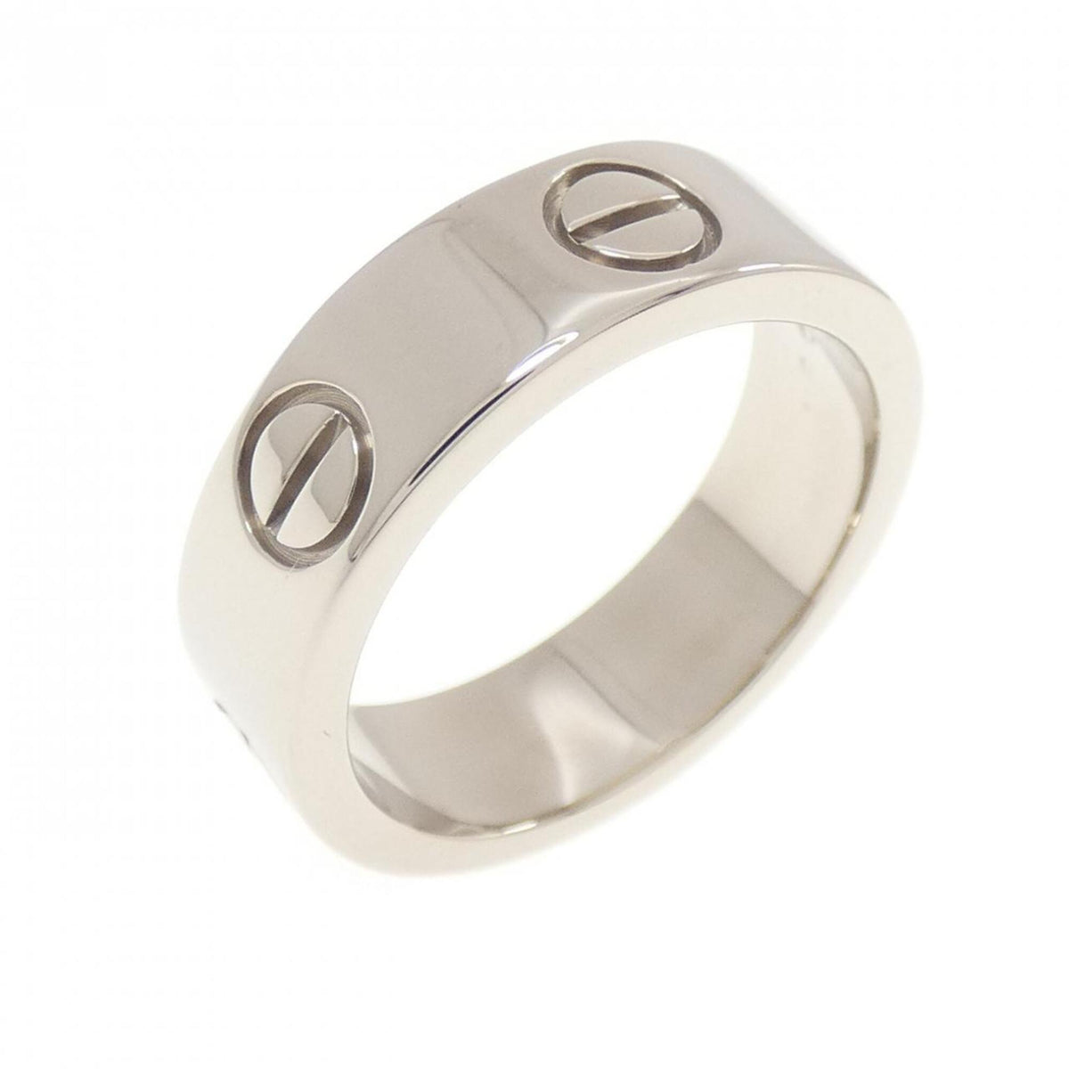 Cartier White Gold (18K) Band Ring (Pre-Owned)