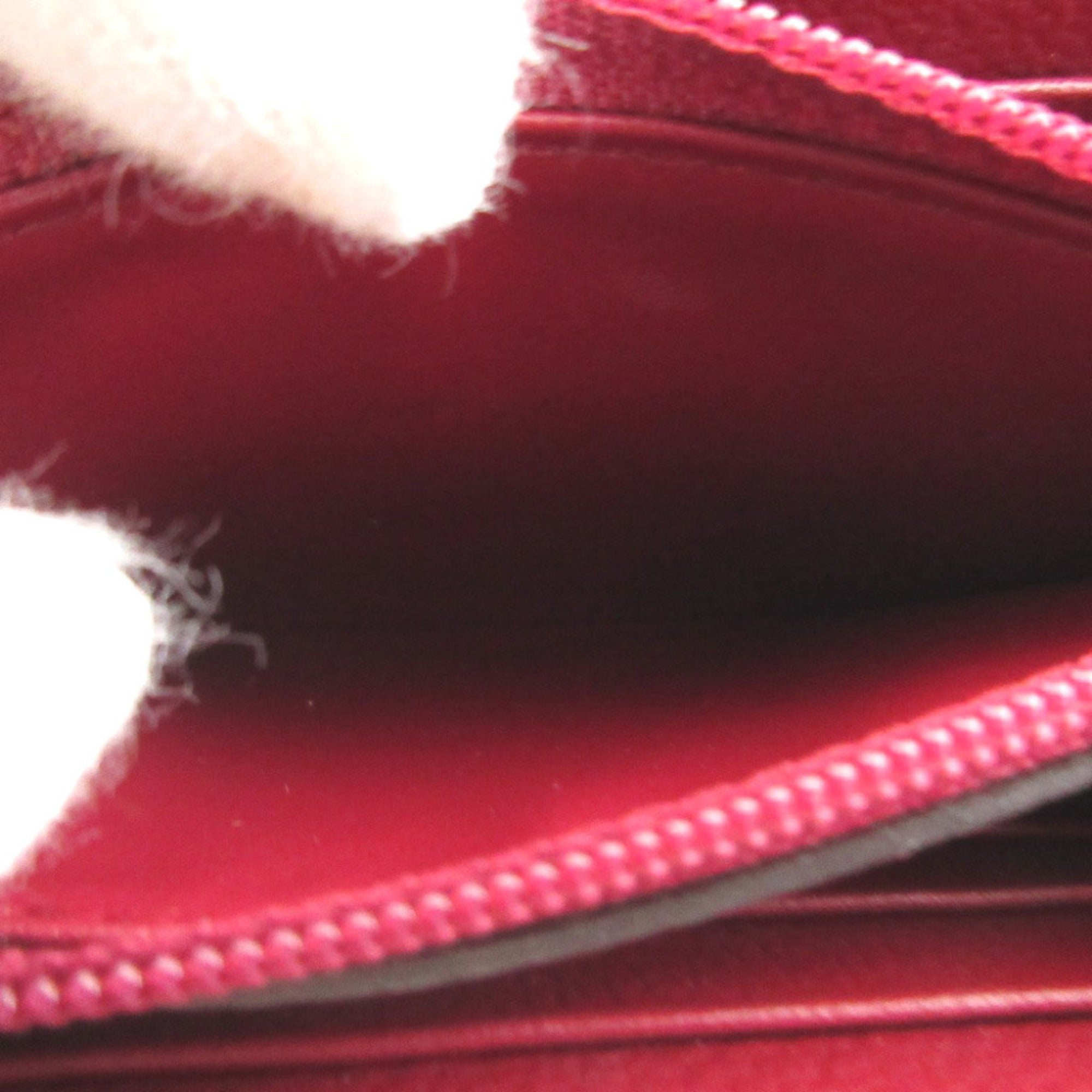 Cartier Bordeaux Leather Wallet (Bi-Fold) (Pre-Owned)