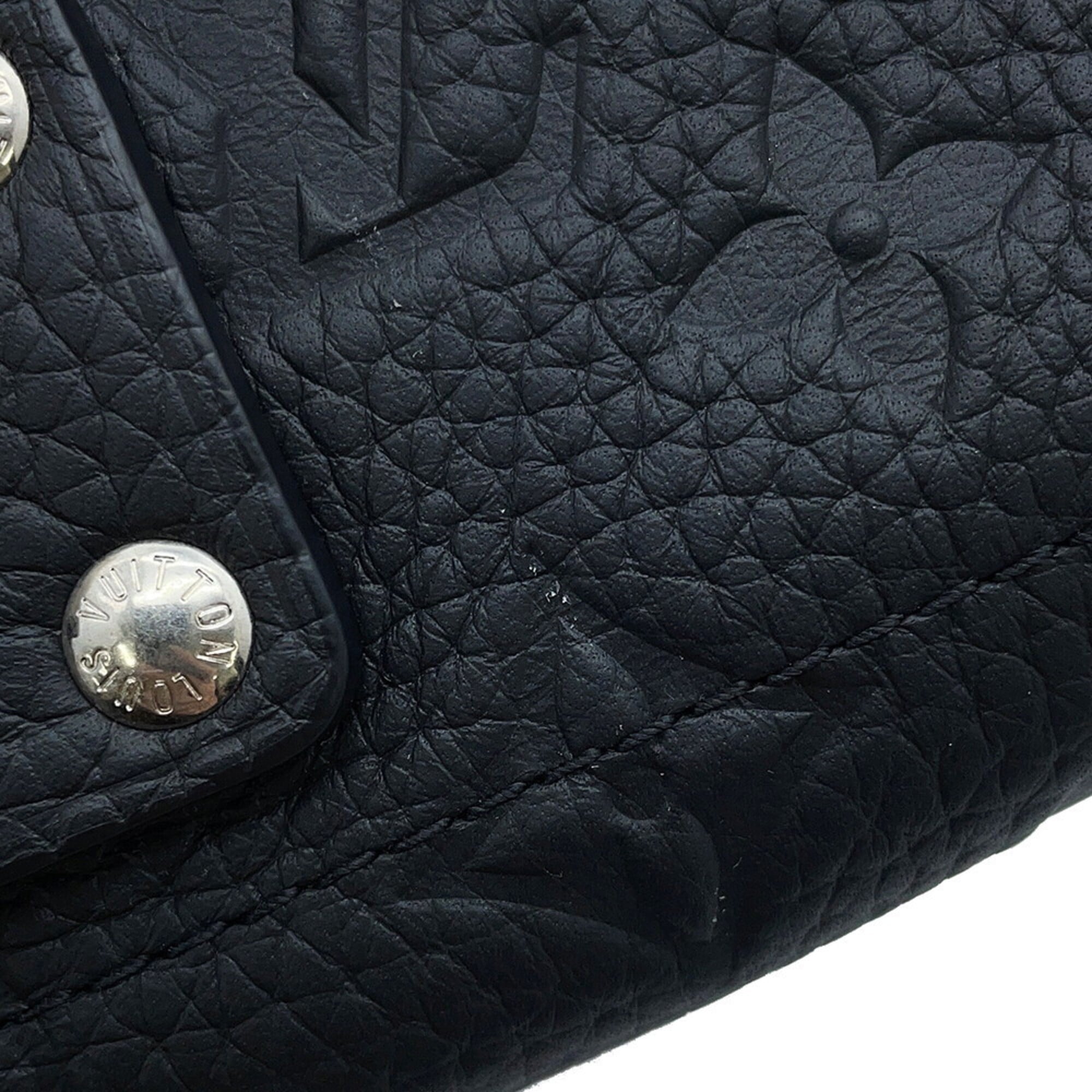 Louis Vuitton Taurillon Black Noir Handbag Shoulder Bag (Pre-Owned)