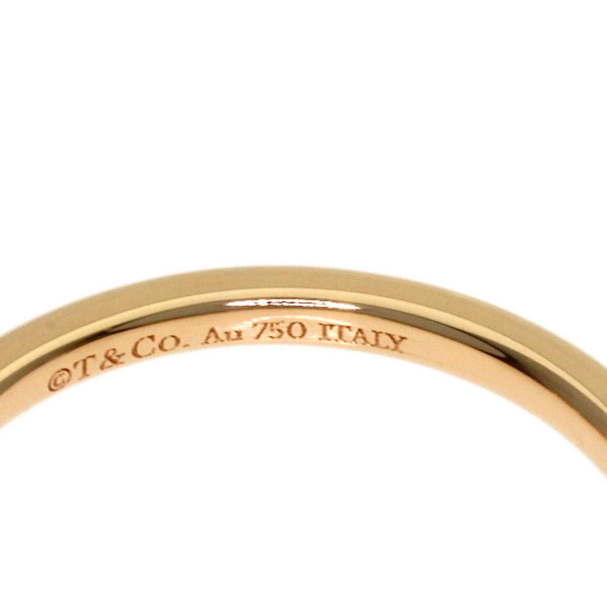 Tiffany Pink Gold (18K) Band Ring (Pre-Owned)
