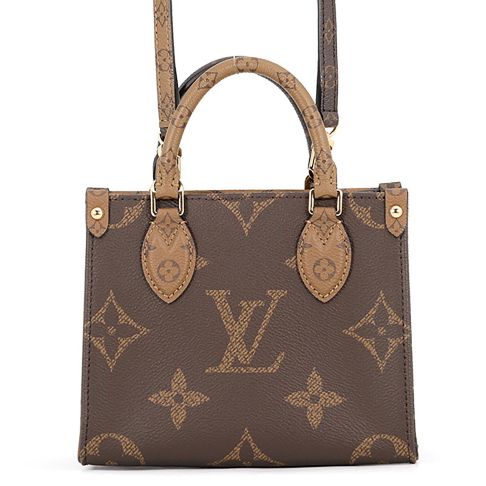 Louis Vuitton Monogram Reverse Red Color Monogram Reverse Handbag Shoulder Bag (Pre-Owned)
