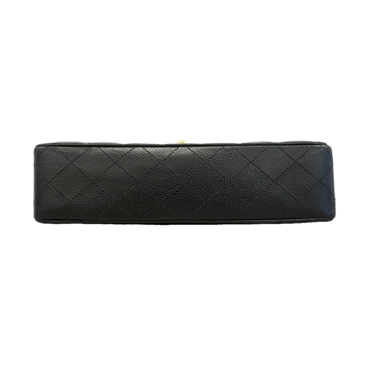 Chanel Black Grained Calfskin Shoulder Bag (Pre-Owned)