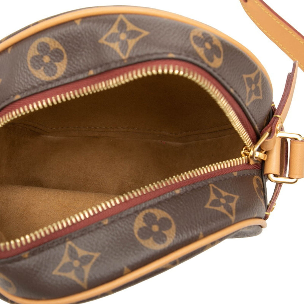 Louis Vuitton Brown Pvc Leather Shoulder Bag (Pre-Owned)