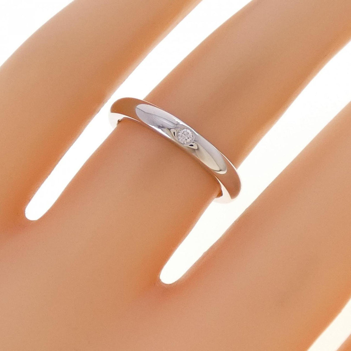 Tiffany Platinum 950 Band Ring (Pre-Owned)