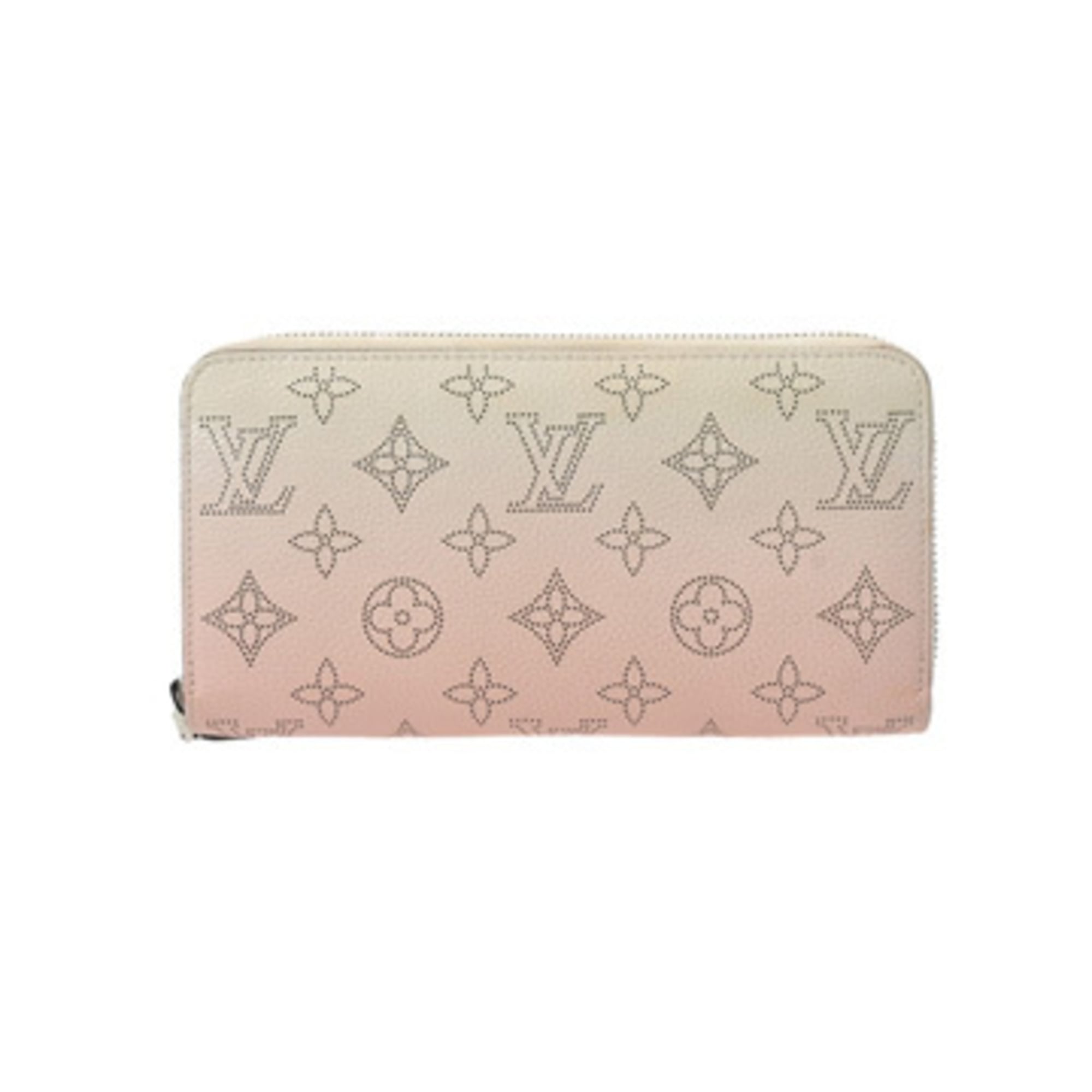 Louis Vuitton Pink Leather Long Wallet (Bi-Fold) (Pre-Owned)