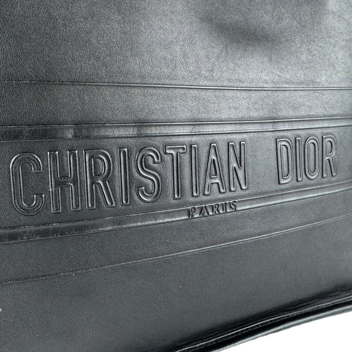 Christian Dior Black Leather Handbag (Pre-Owned)