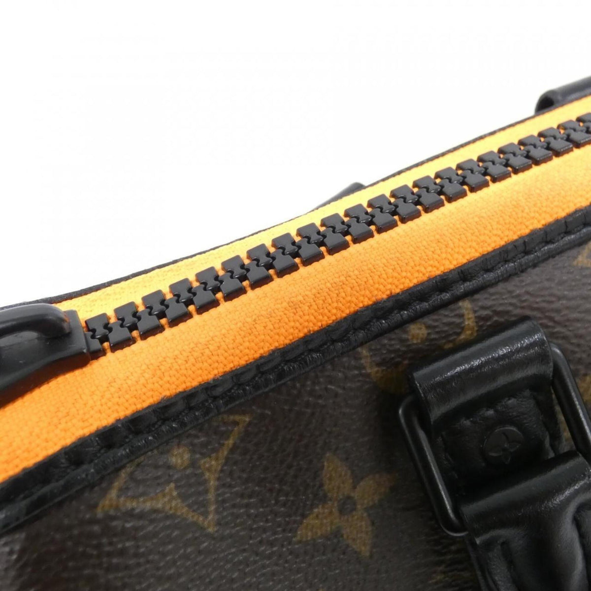Louis Vuitton Marron Coated Canvas Boston Bag (Pre-Owned)