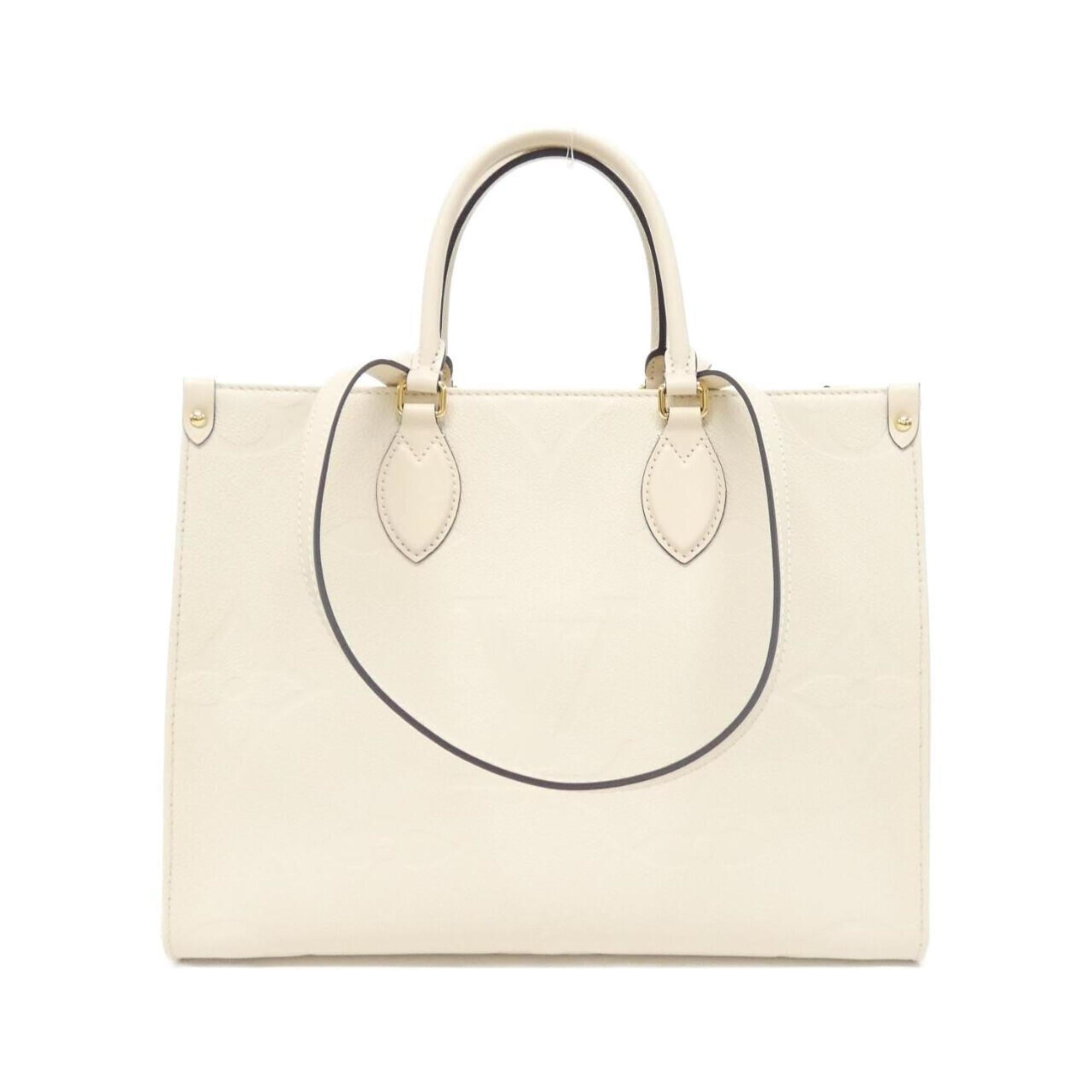 Louis Vuitton Beige Leather Handbag (Pre-Owned)