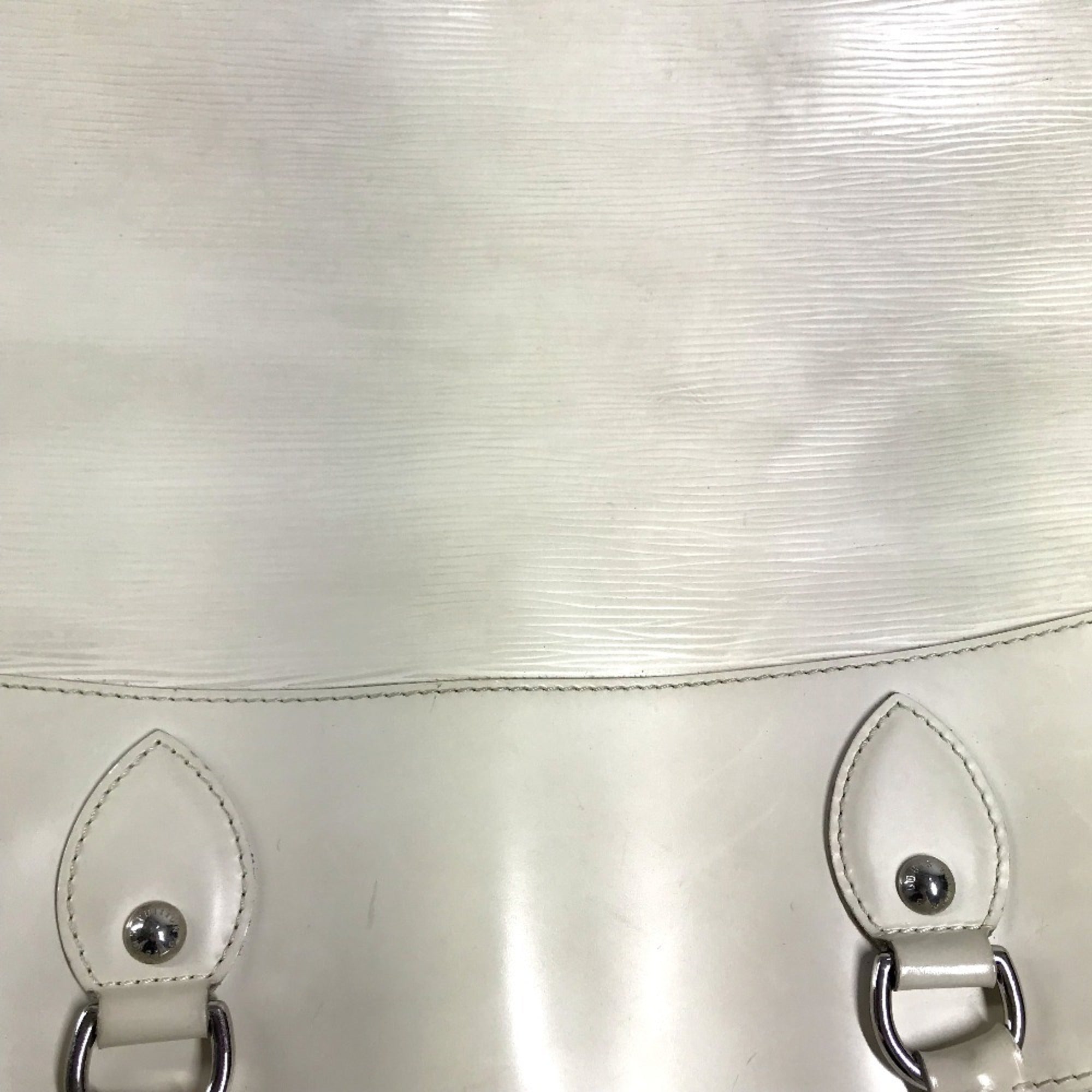 Louis Vuitton Galle Lv Off White Epi Leather Shoulder Bag Tote Bag (Pre-Owned)