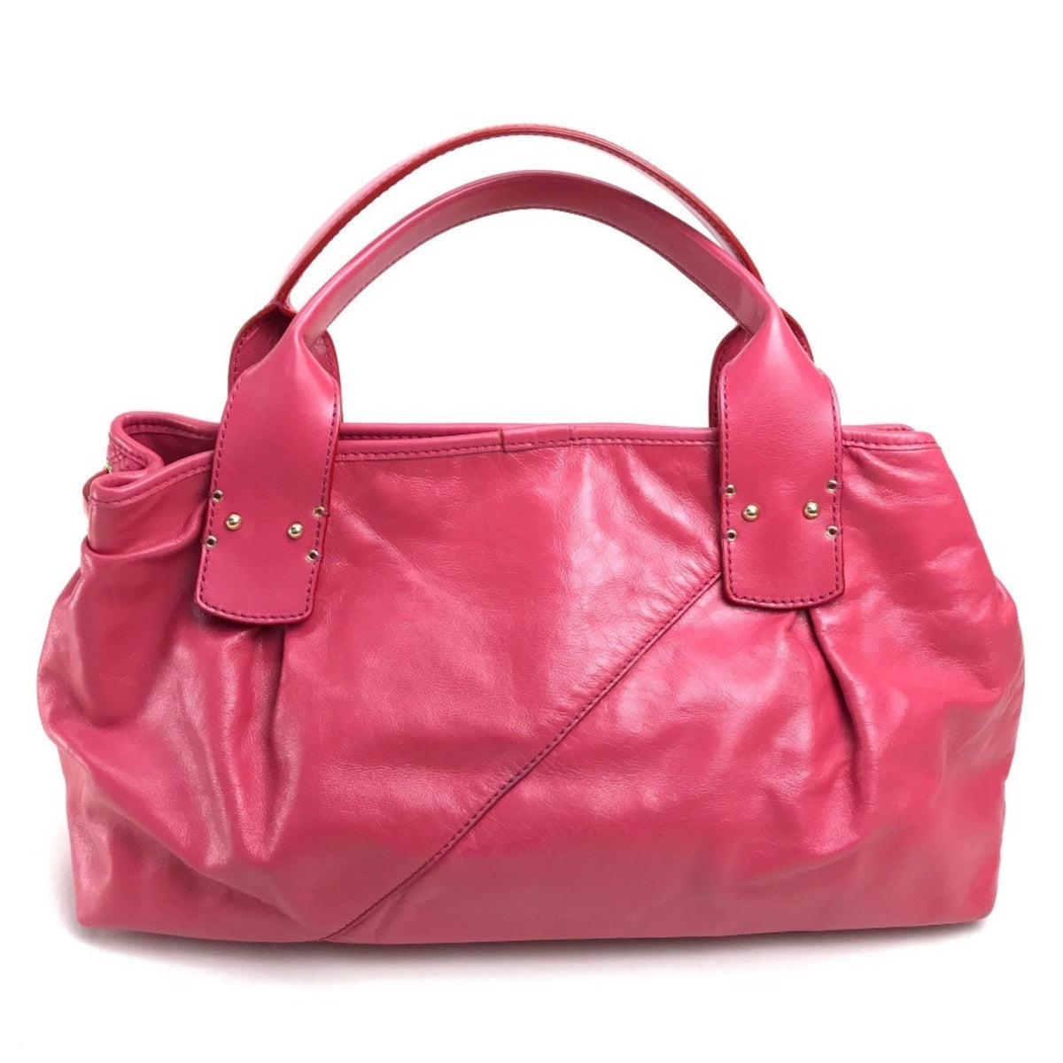 Marc Jacobs Pink Leather Handbag Tote Bag (Pre-Owned)