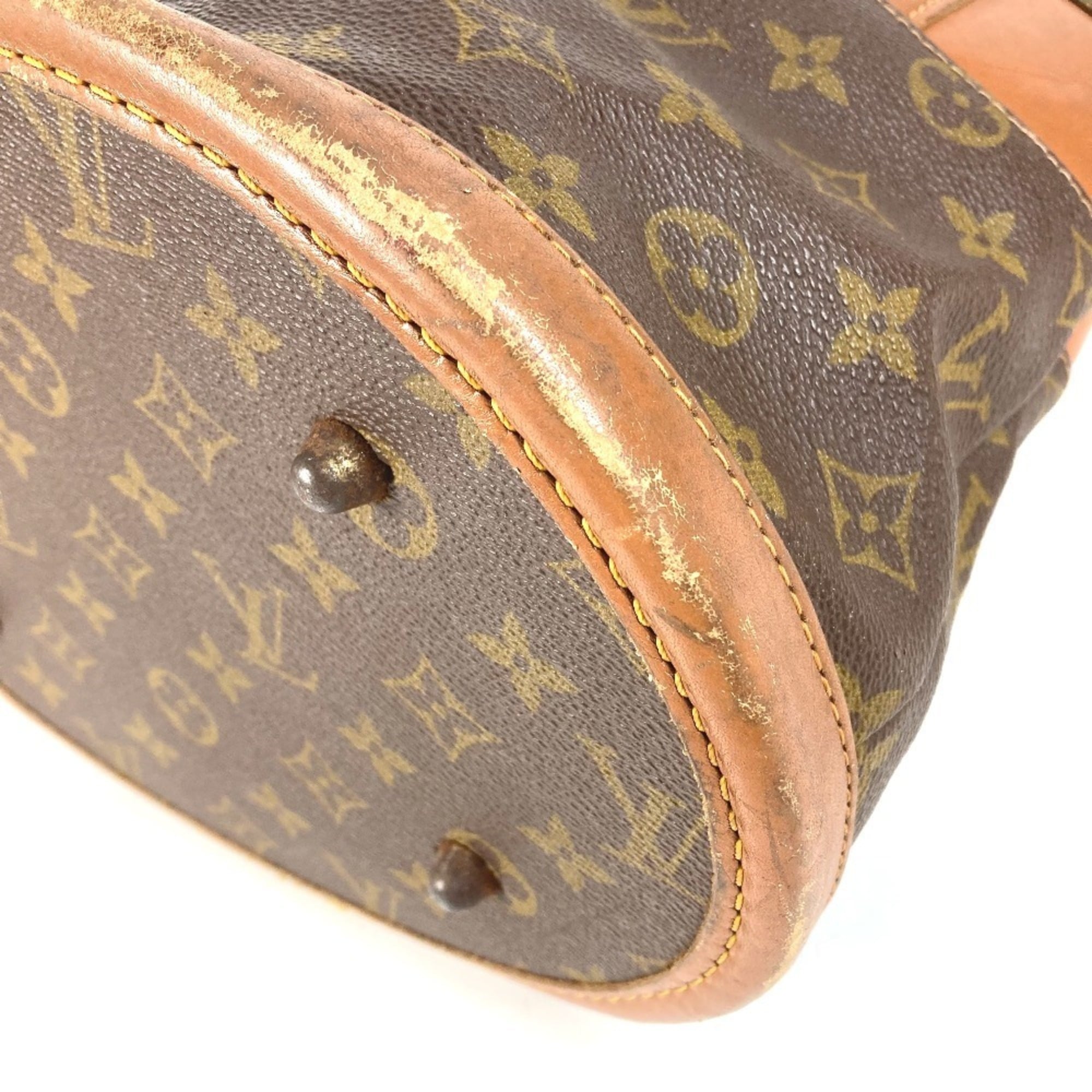Louis Vuitton Brown Galle Monogram Monogram Handbag Tote Bag (Pre-Owned)