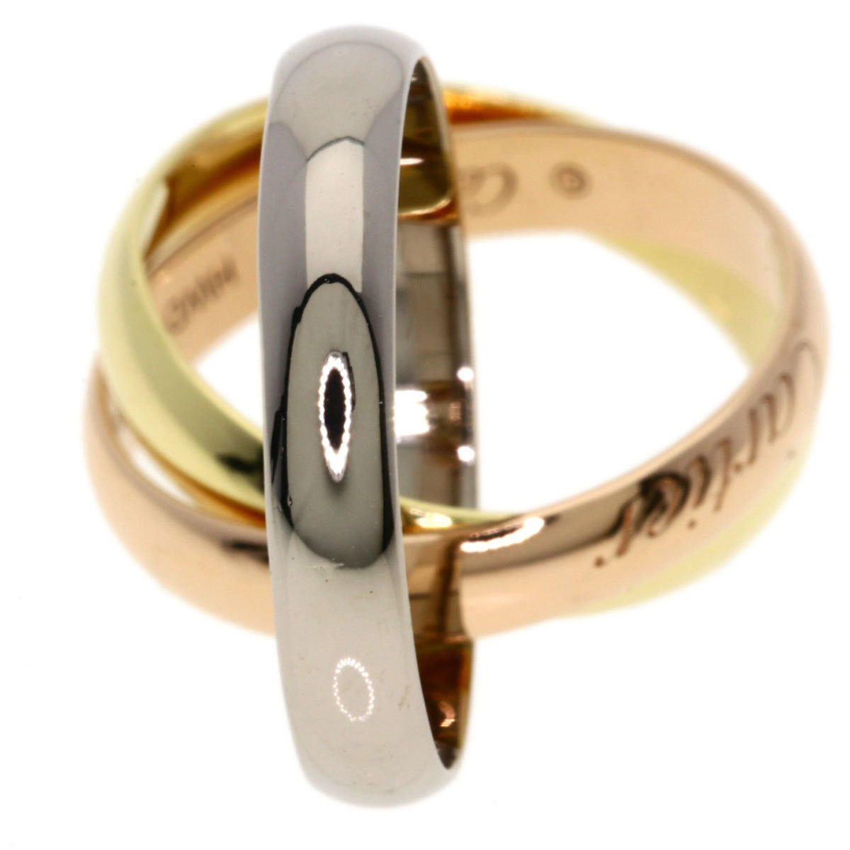 Cartier Yellow Gold (18K) Pink Gold (18K) White Gold (18K) Band Ring (Pre-Owned)