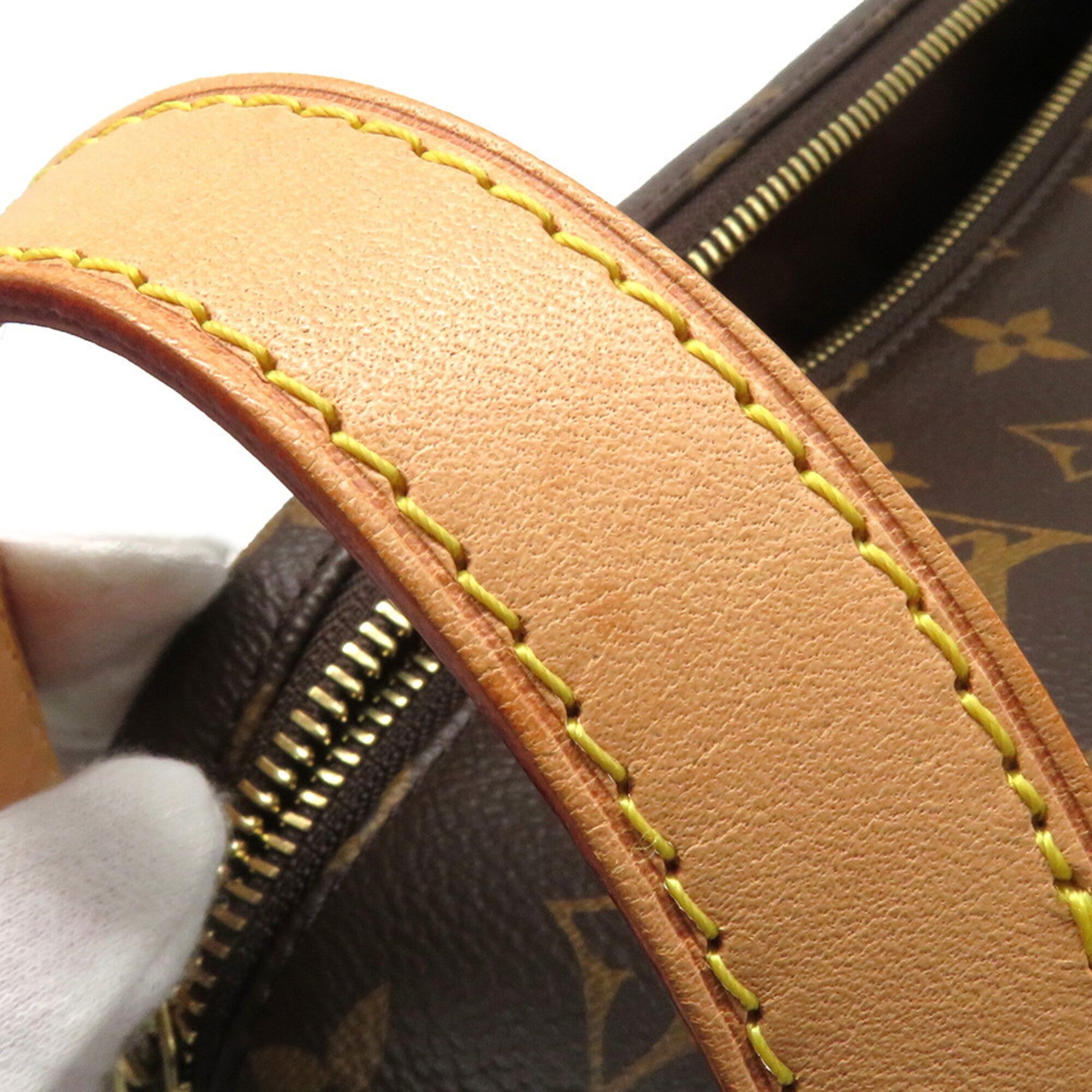 Louis Vuitton Brown Monogram Monogram Clutch Bag Handbag Pouch (Pre-Owned)