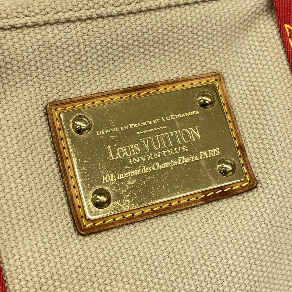Louis Vuitton Beige Tote Bag (Pre-Owned)