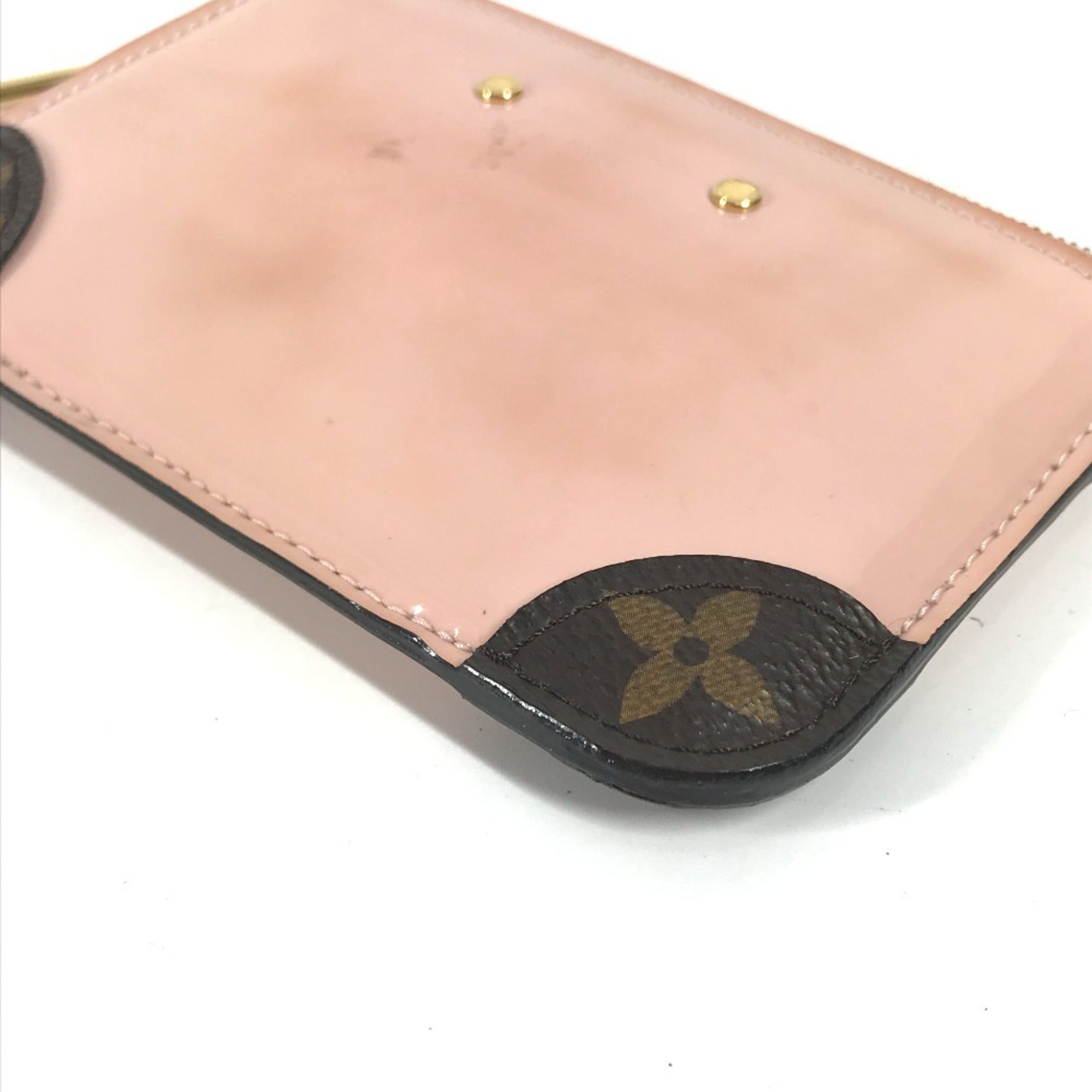 Louis Vuitton Pink Patent Leather Coin Purse/Coin Case (Pre-Owned)