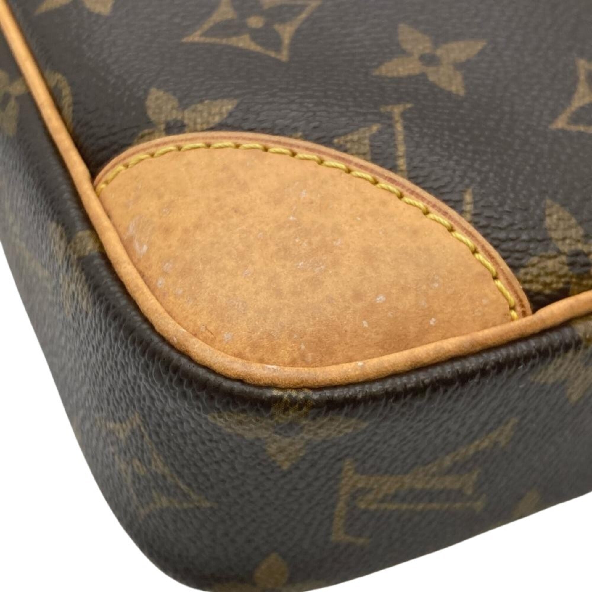 Louis Vuitton Brown Monogram Shoulder Bag (Pre-Owned)