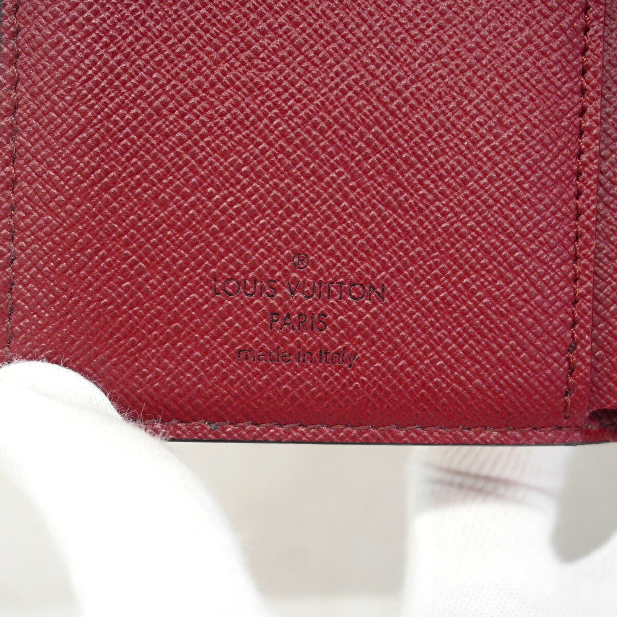 Louis Vuitton Bordeaux Ebene Wallet (Bi-Fold) (Pre-Owned)