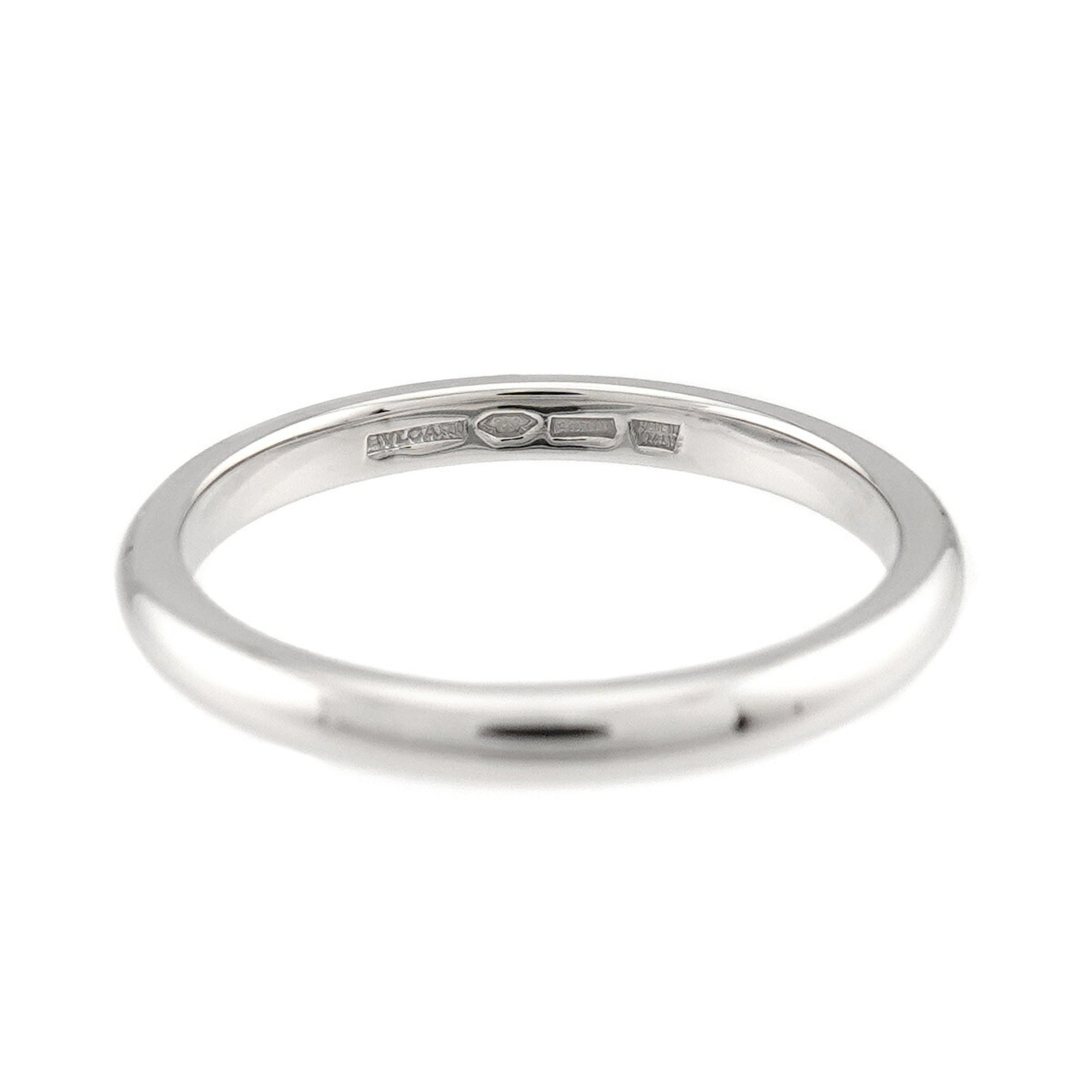 Bvlgari Platinum 950 Band Ring (Pre-Owned)