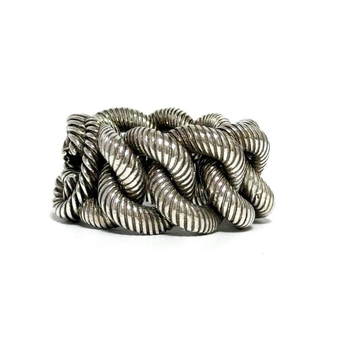 Gucci Silver 925 Band Ring (Pre-Owned)