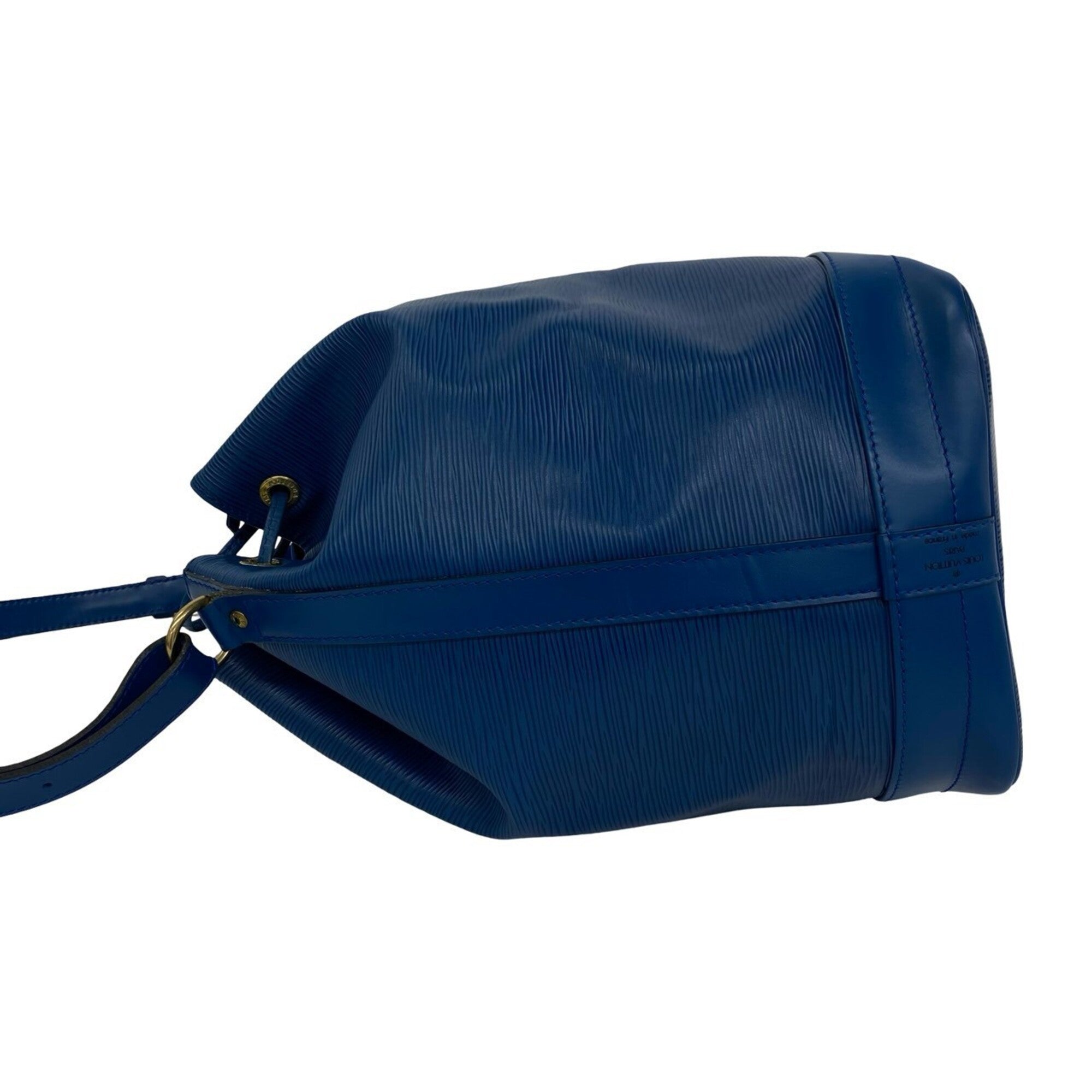 Louis Vuitton Blue Leather Shoulder Bag (Pre-Owned)