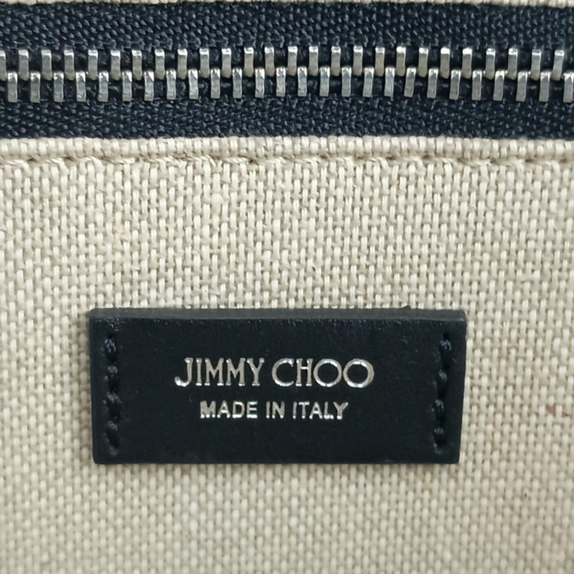 Jimmy Choo Black Leather Tote Bag (Pre-Owned)