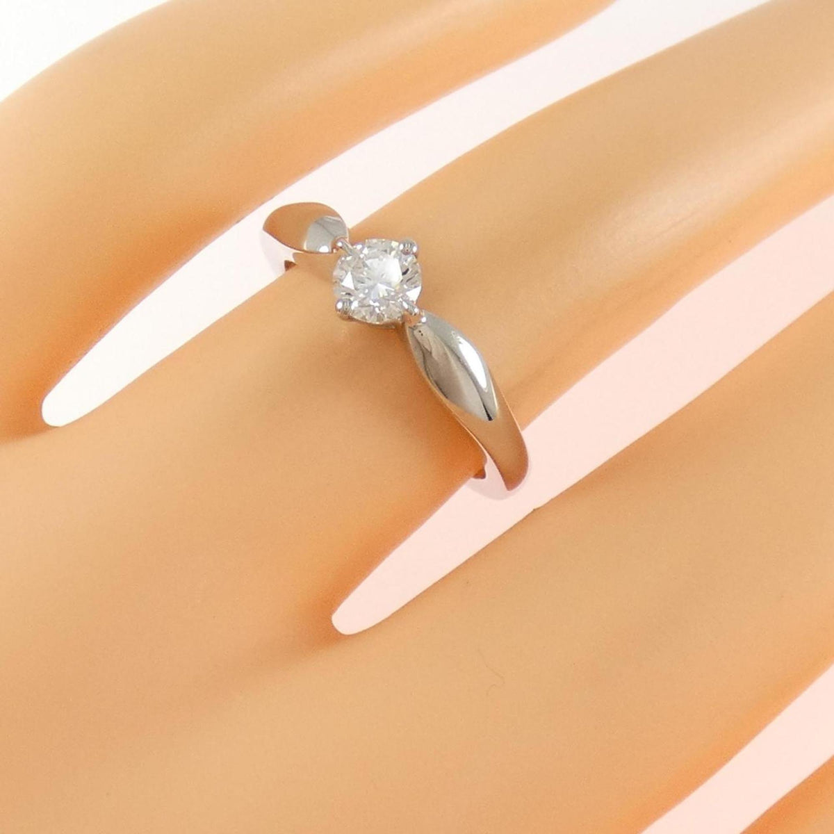 Bvlgari Platinum Platinum 950 Band Ring (Pre-Owned)