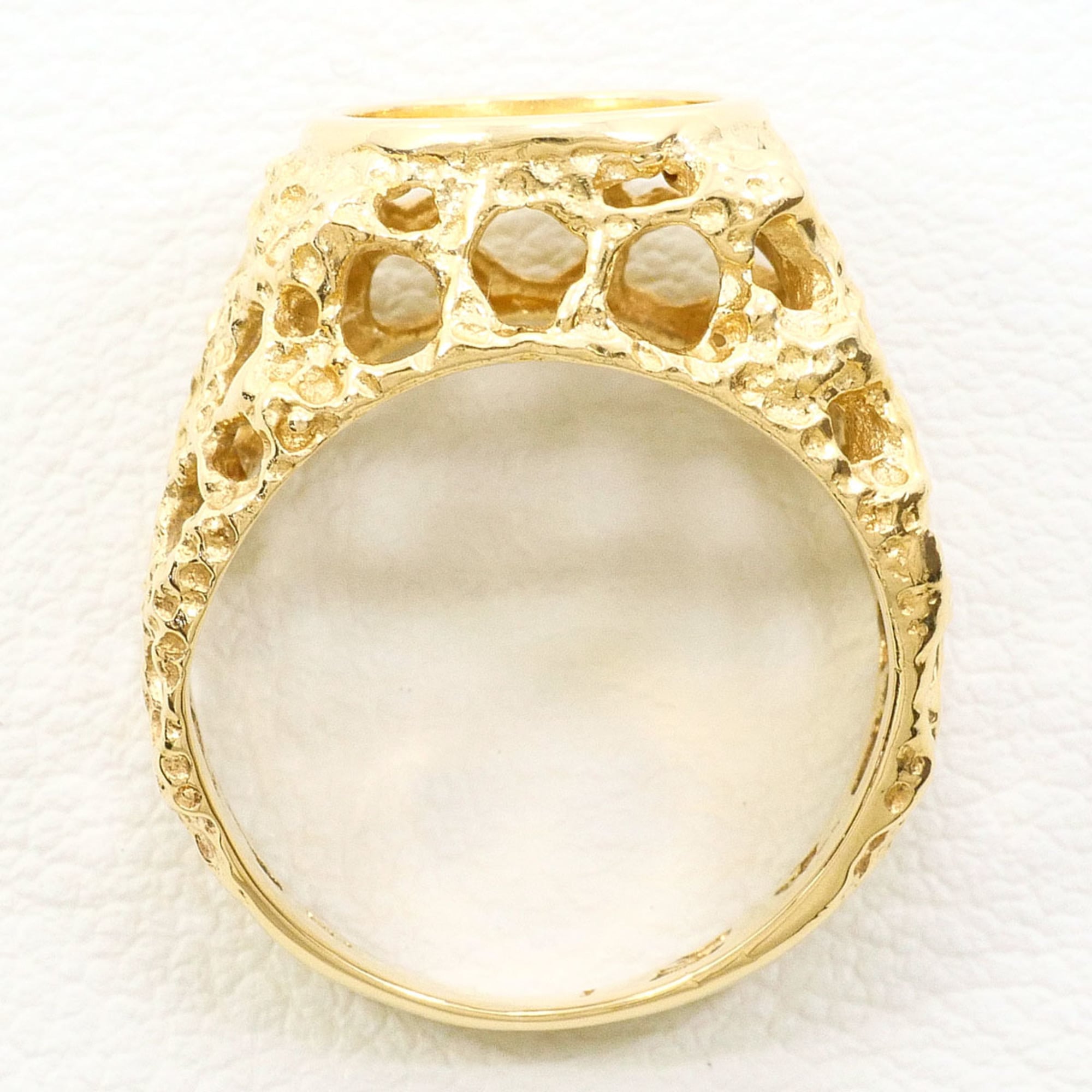 Unbranded Yellow Gold Yellow Gold (10K) Yellow Gold (14K) Band Ring (Pre-Owned)
