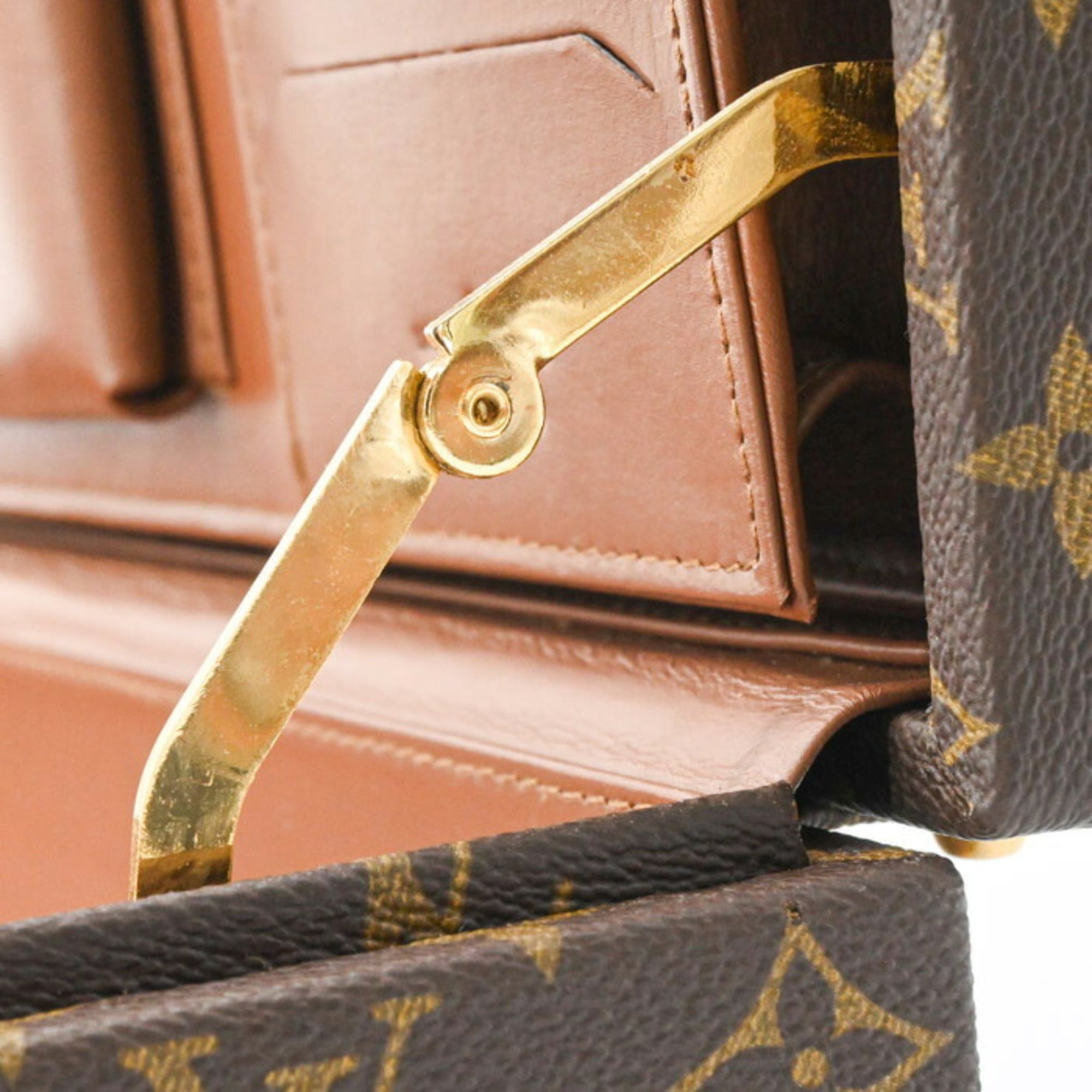 Louis Vuitton Brown Monogram Leather Attaché Case (Pre-Owned)