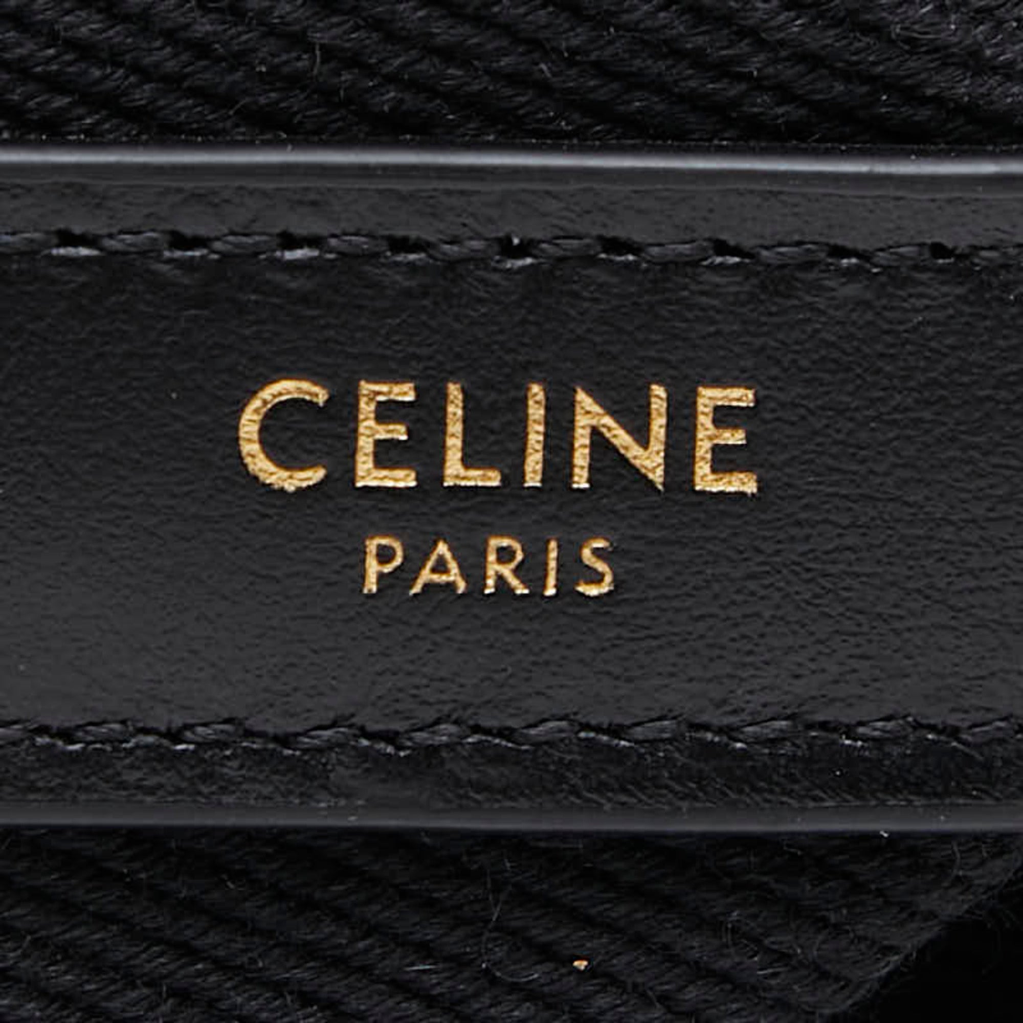 Celine Black Canvas Leather (Pre-Owned)