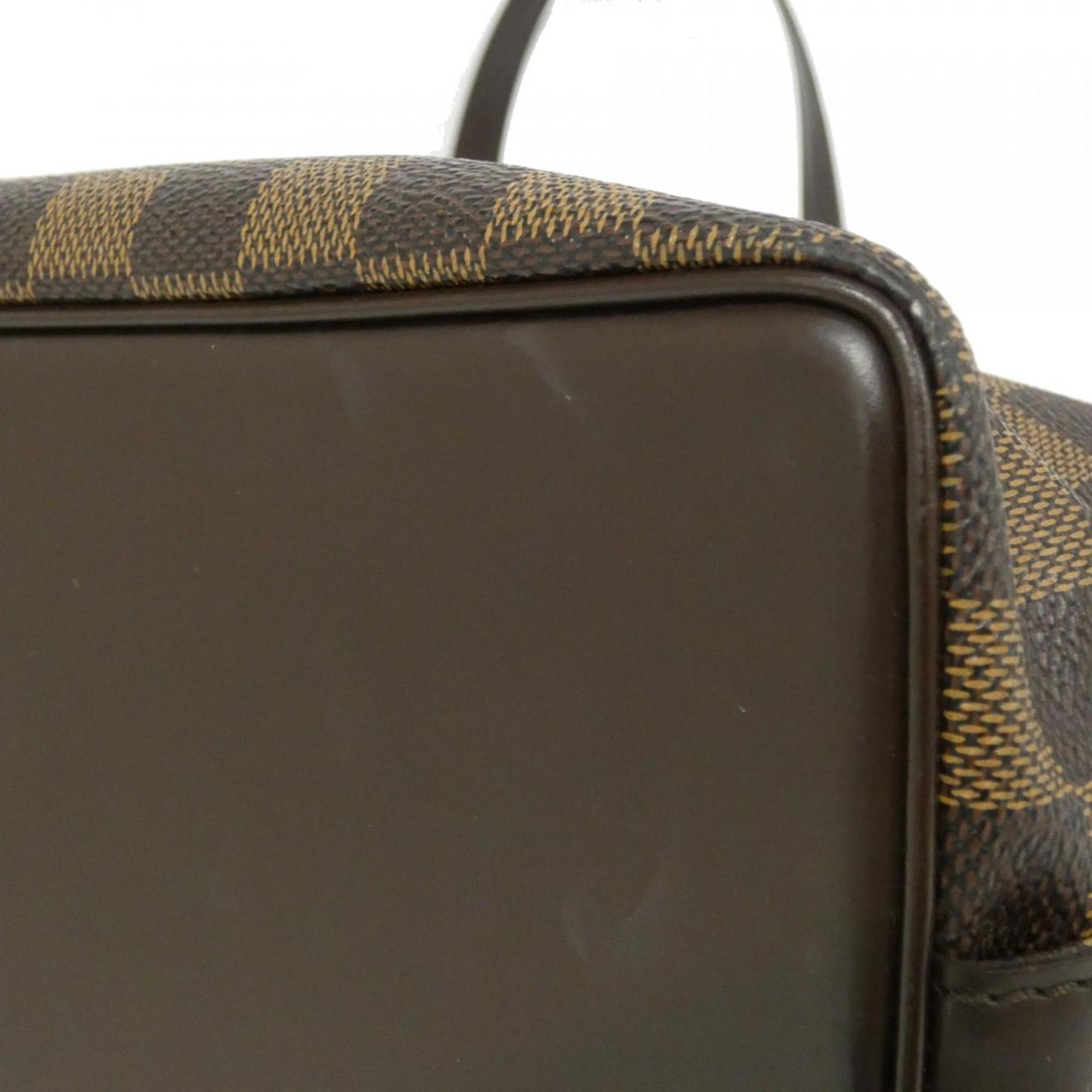 Louis Vuitton Brown Coated Canvas Shoulder Bag (Pre-Owned)