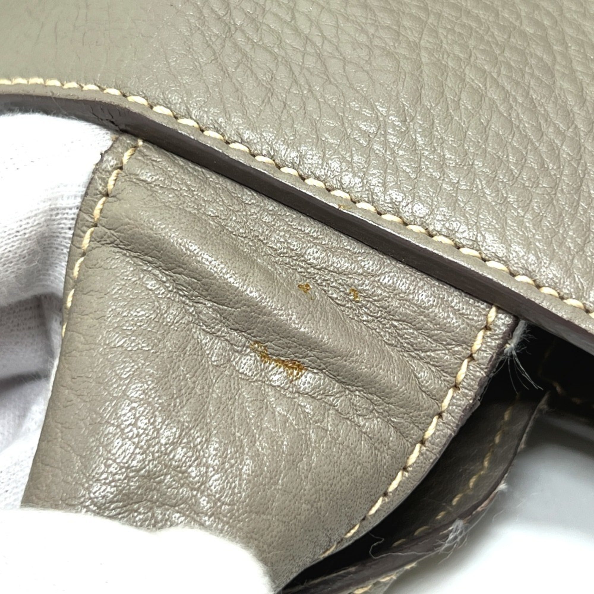 Prada Gray Canapa Handbag Tote Bag (Pre-Owned)