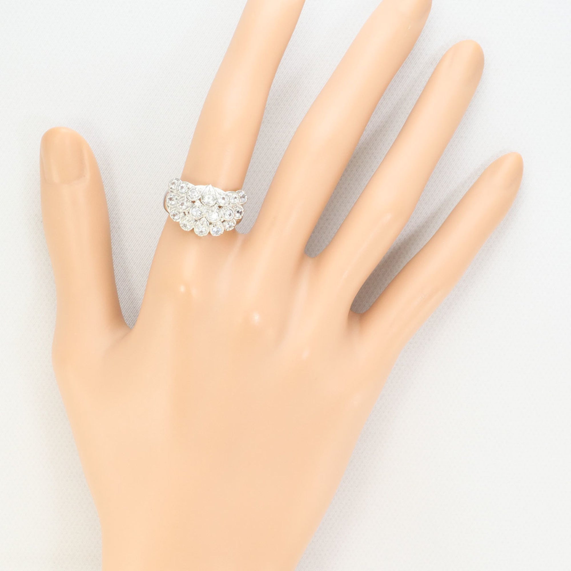 Unbranded Platinum White Platinum 900 Band Ring (Pre-Owned)