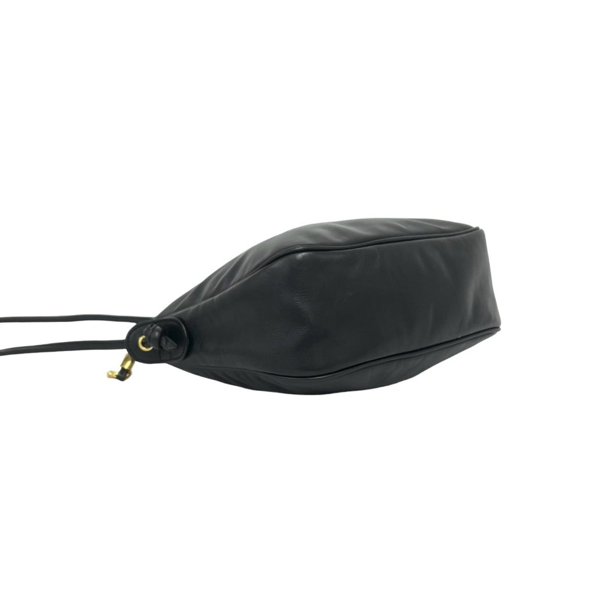 Loewe Black Leather Pochette Shoulder Bag (Pre-Owned)