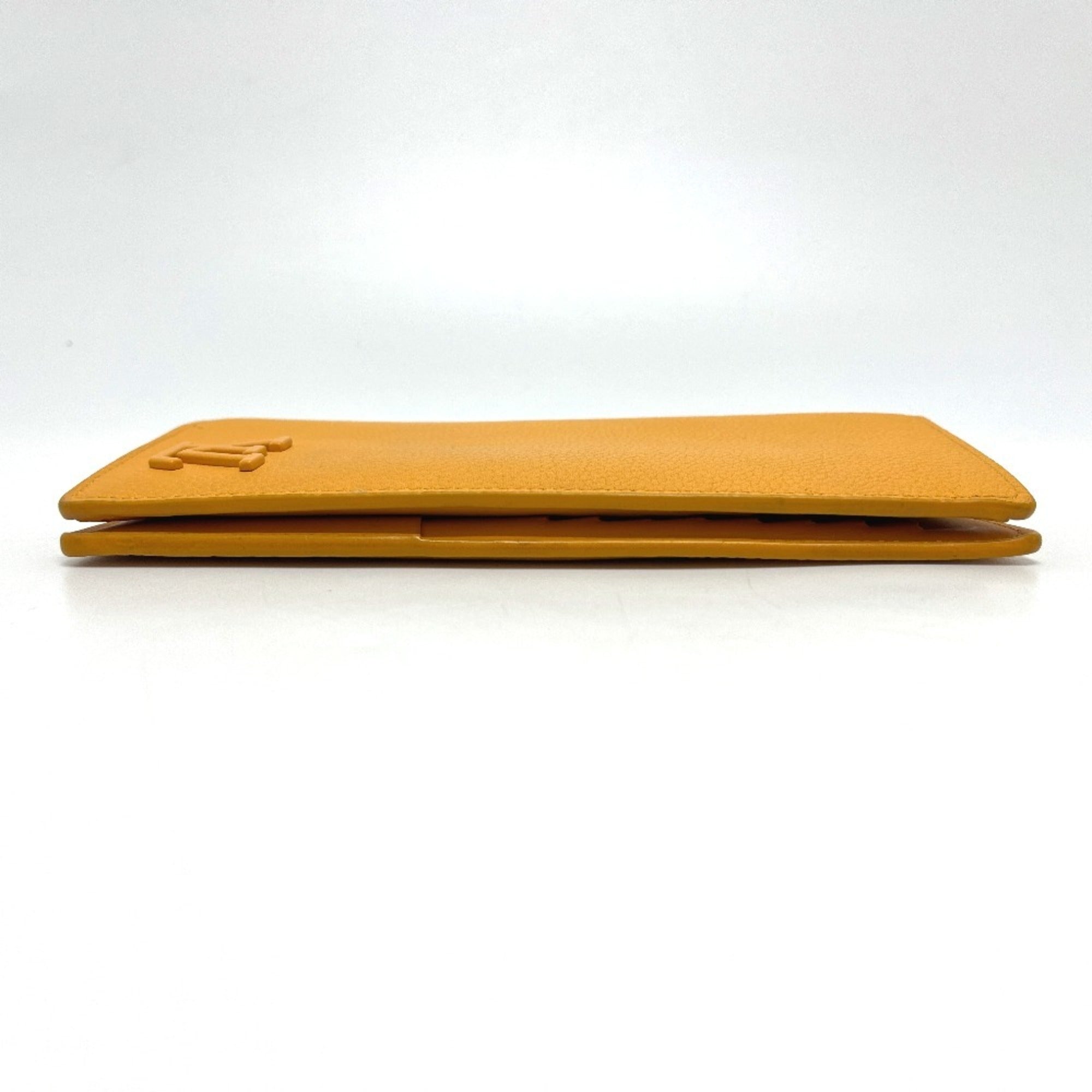 Louis Vuitton Orange Saffron Long Wallet (Bi-Fold) (Pre-Owned)