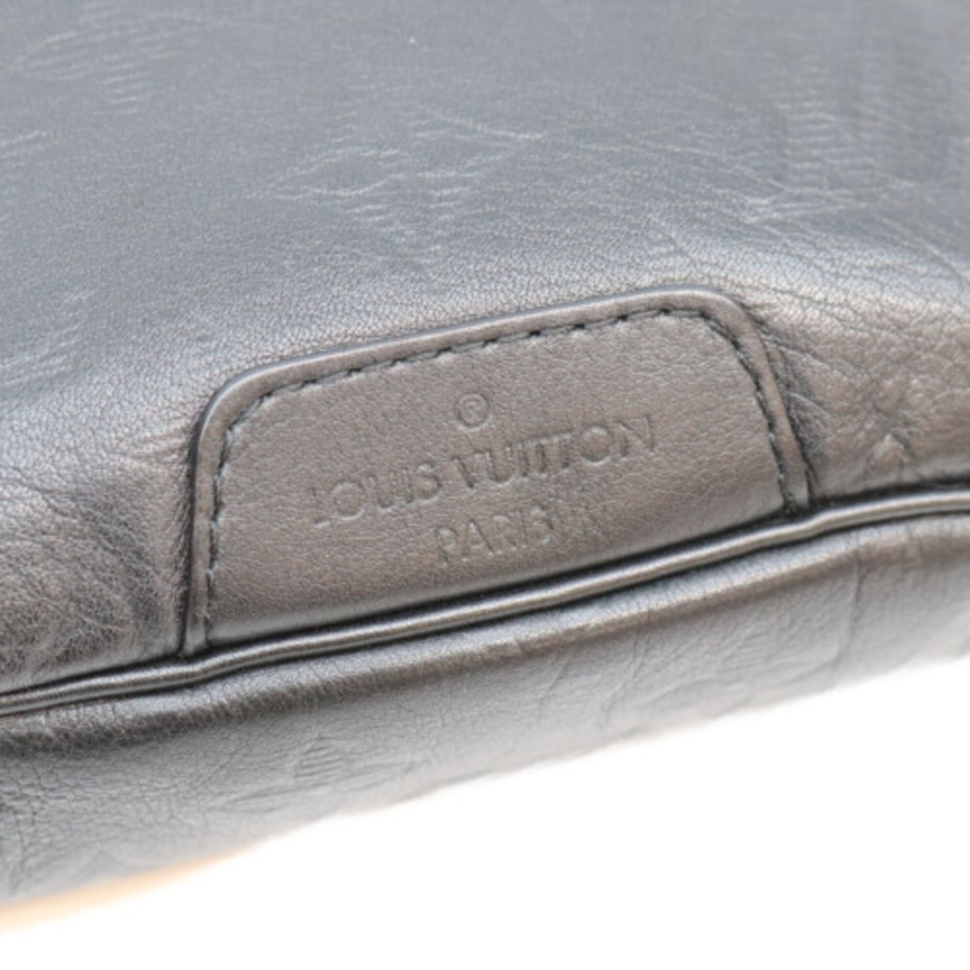 Louis Vuitton Black Monogram Shadow Fanny Pack (Pre-Owned)