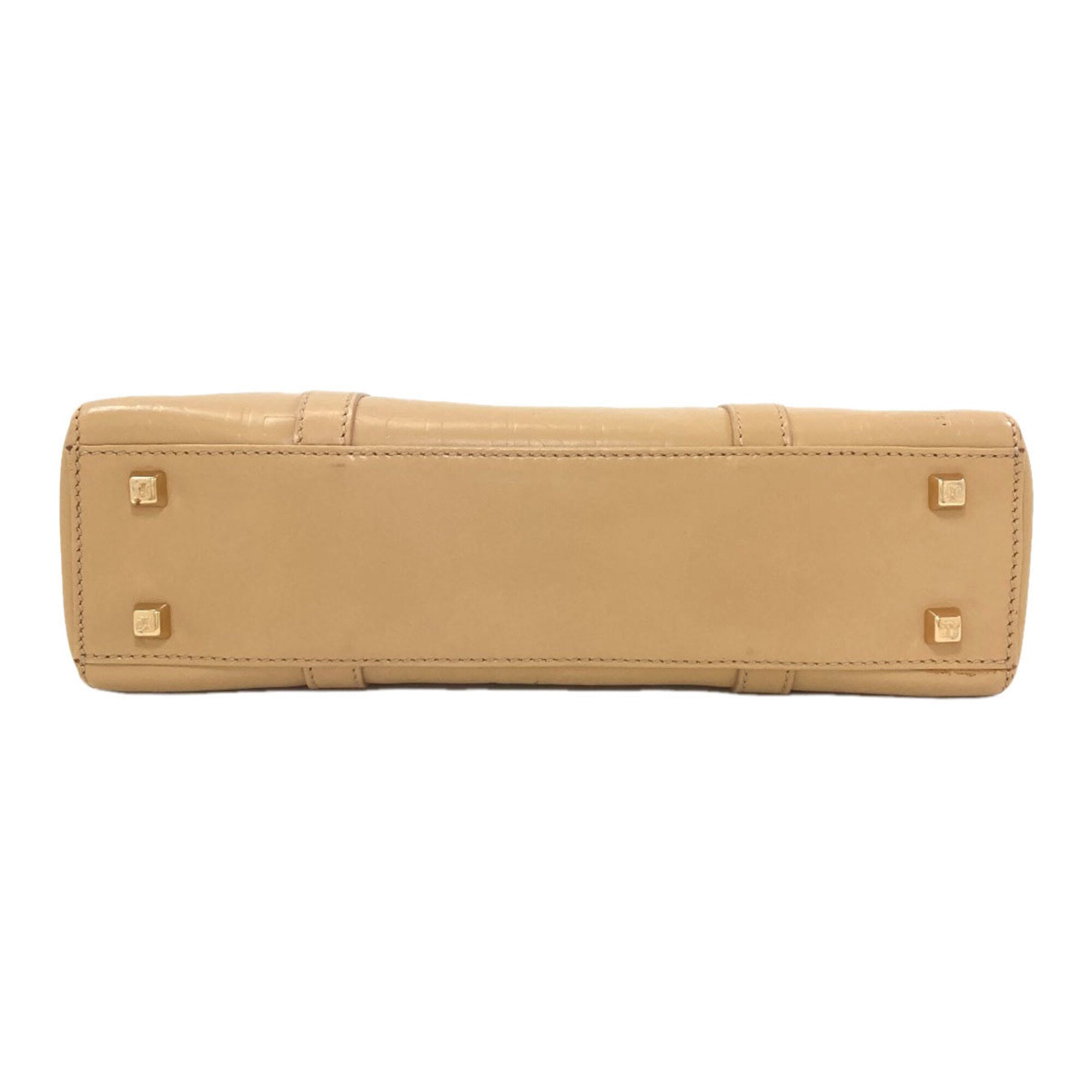 Celine Beige Leather Handbag (Pre-Owned)