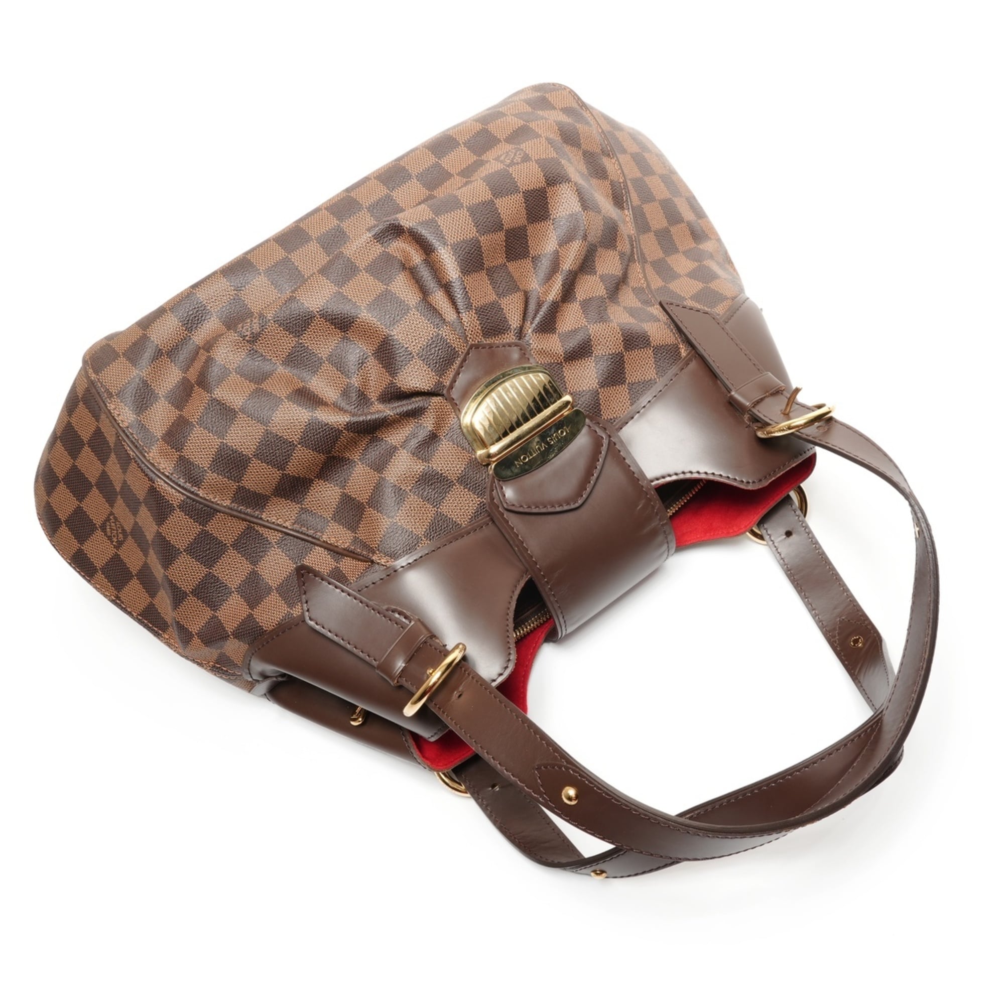 Louis Vuitton Damier Brown Shoulder Bag (Pre-Owned)