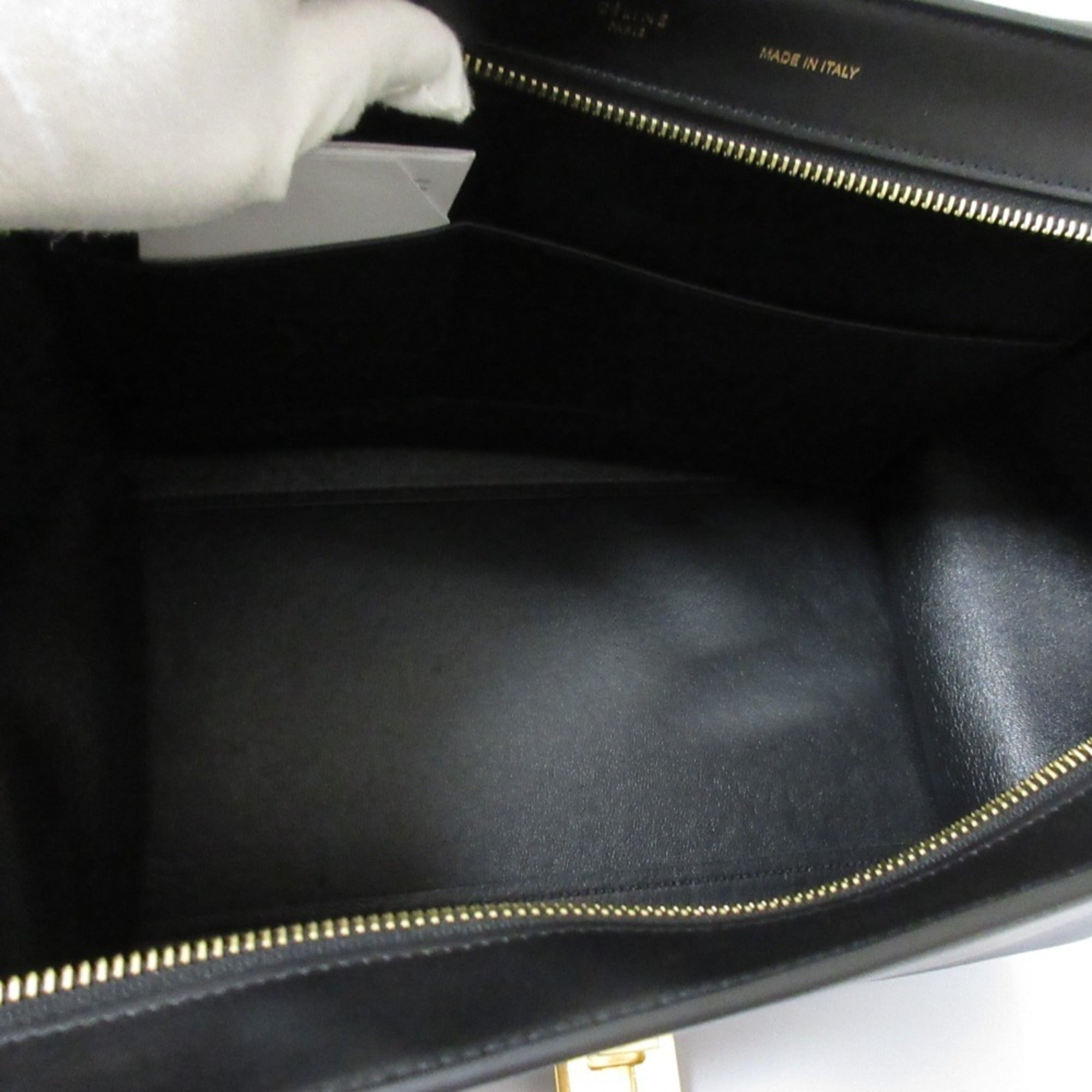 Celine Black Blue Brown Handbag (Pre-Owned)