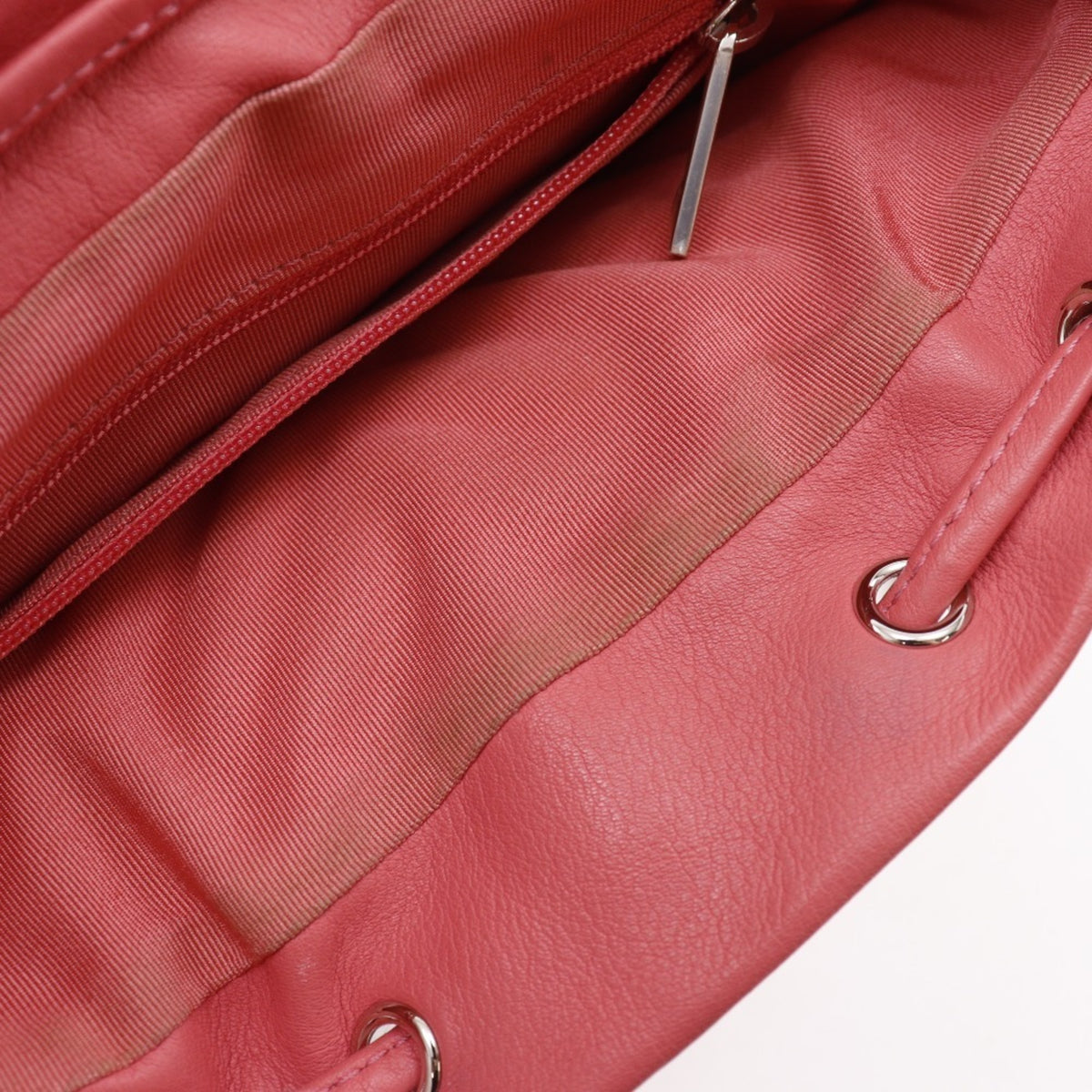 Chanel Pink Leather Backpack (Pre-Owned)