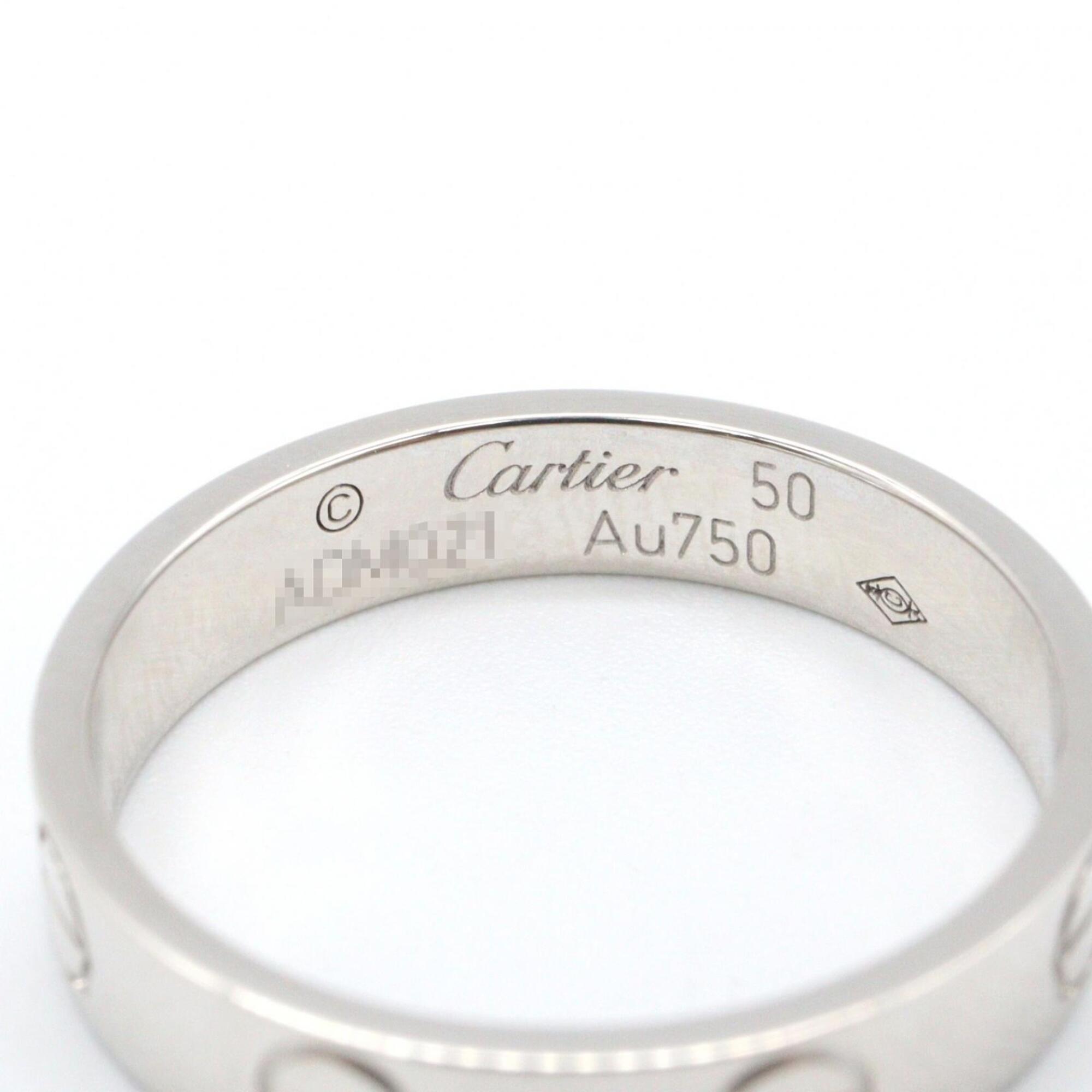 Cartier White Gold White Gold (18K) Band Ring (Pre-Owned)